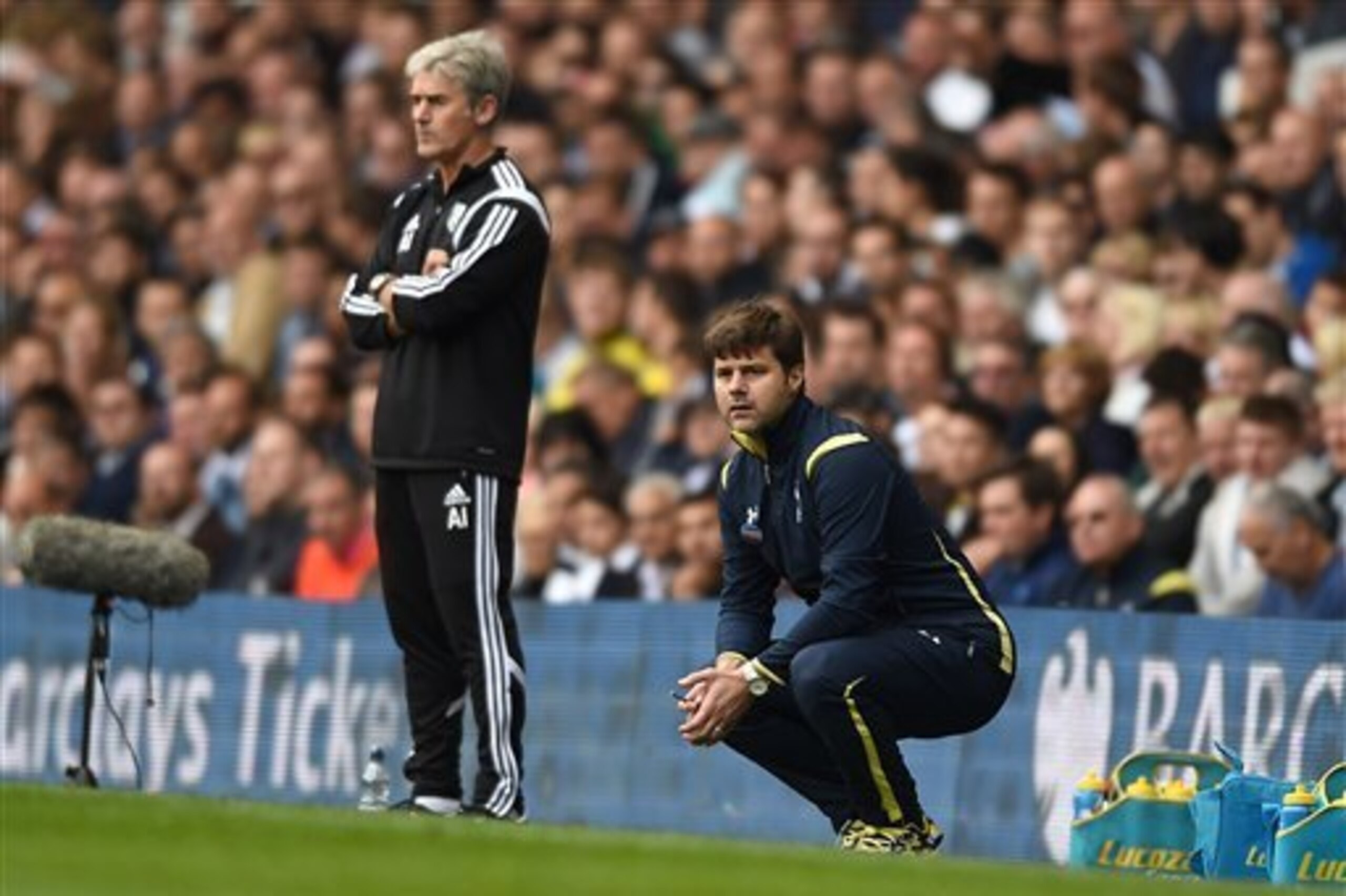 Alan Irvine got the better of Mauricio Pochettino as West Brom recorded their first Premier League win of the season. Alan Irvine got the better of Mauricio Pochettino as West Brom recorded their first Premier League win of the season.