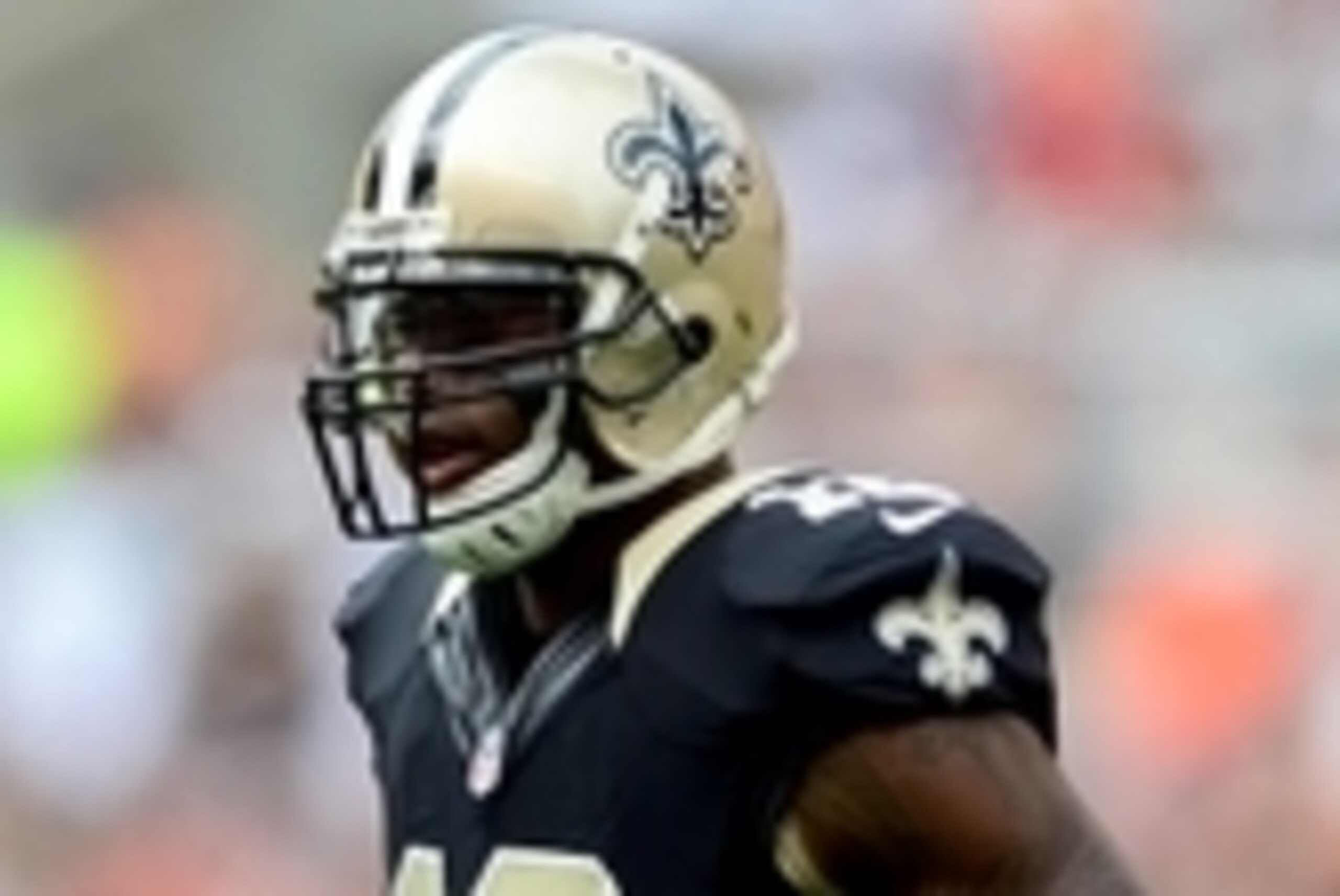 Sep 14, 2014; Cleveland, OH, USA; New Orleans Saints wide receiver Marques Colston (12) against the Cleveland Browns at FirstEnergy Stadium. The Browns defeated the Saints 26-24. Mandatory Credit: Andrew Weber-USA TODAY Sports