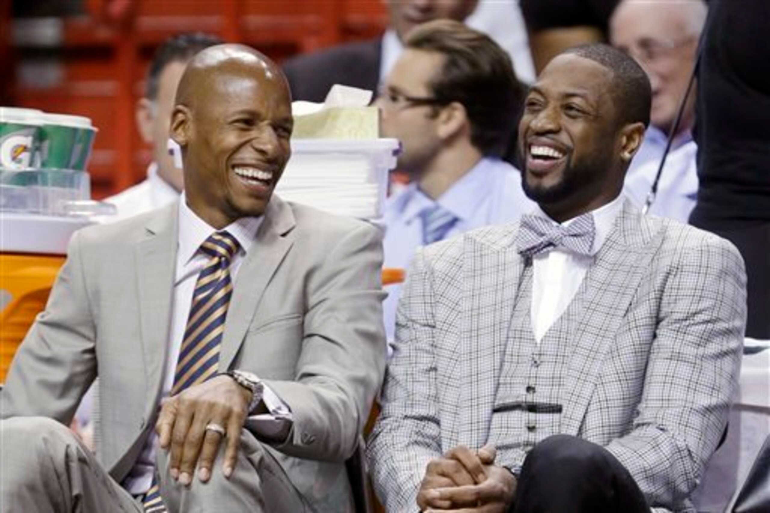 The Heat will miss Ray Allen this season.