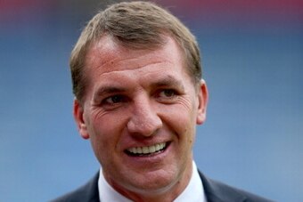 LONDON, ENGLAND - MAY 05:  Brendan Rodgers of Liverpool inspects the pitch prior to the the Barclays Premier League match between Crystal Palace and Liverpool at Selhurst Park on May 5, 2014 in London, England.  (Photo by Clive Rose/Getty Images)