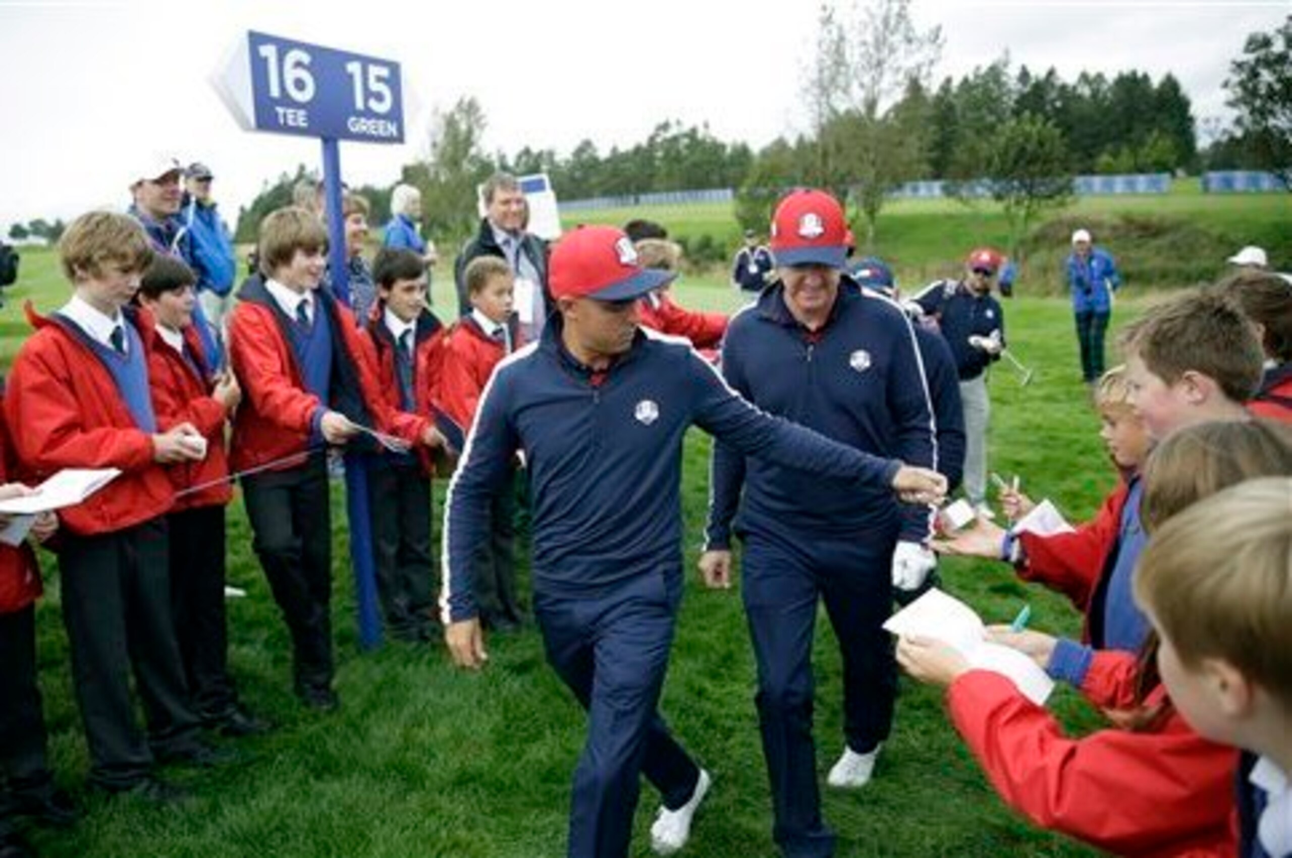 Members of Team USA.