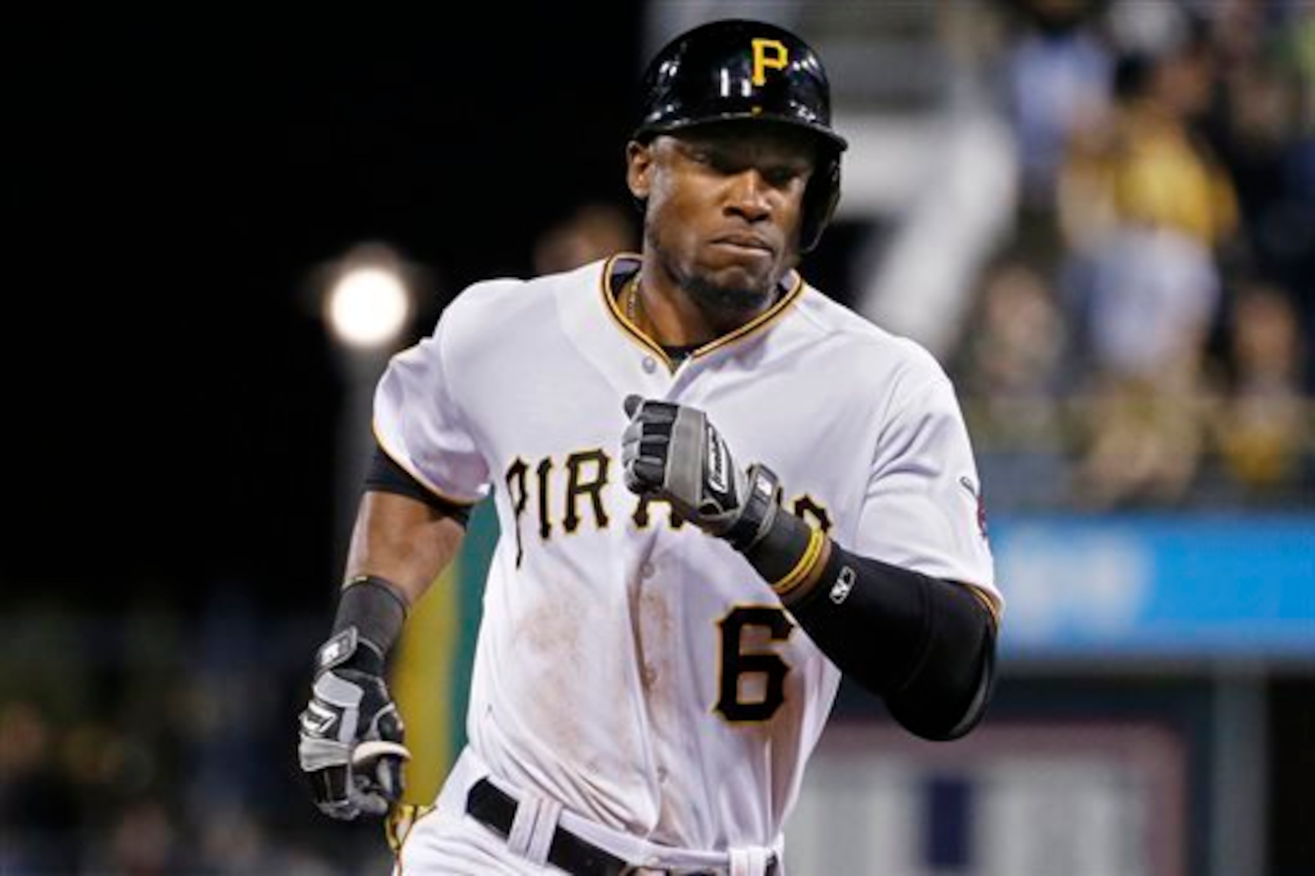 Starling Marte's game-winning hit Tuesday punched Pittsburgh's ticket to October again and continued his hot hitting.