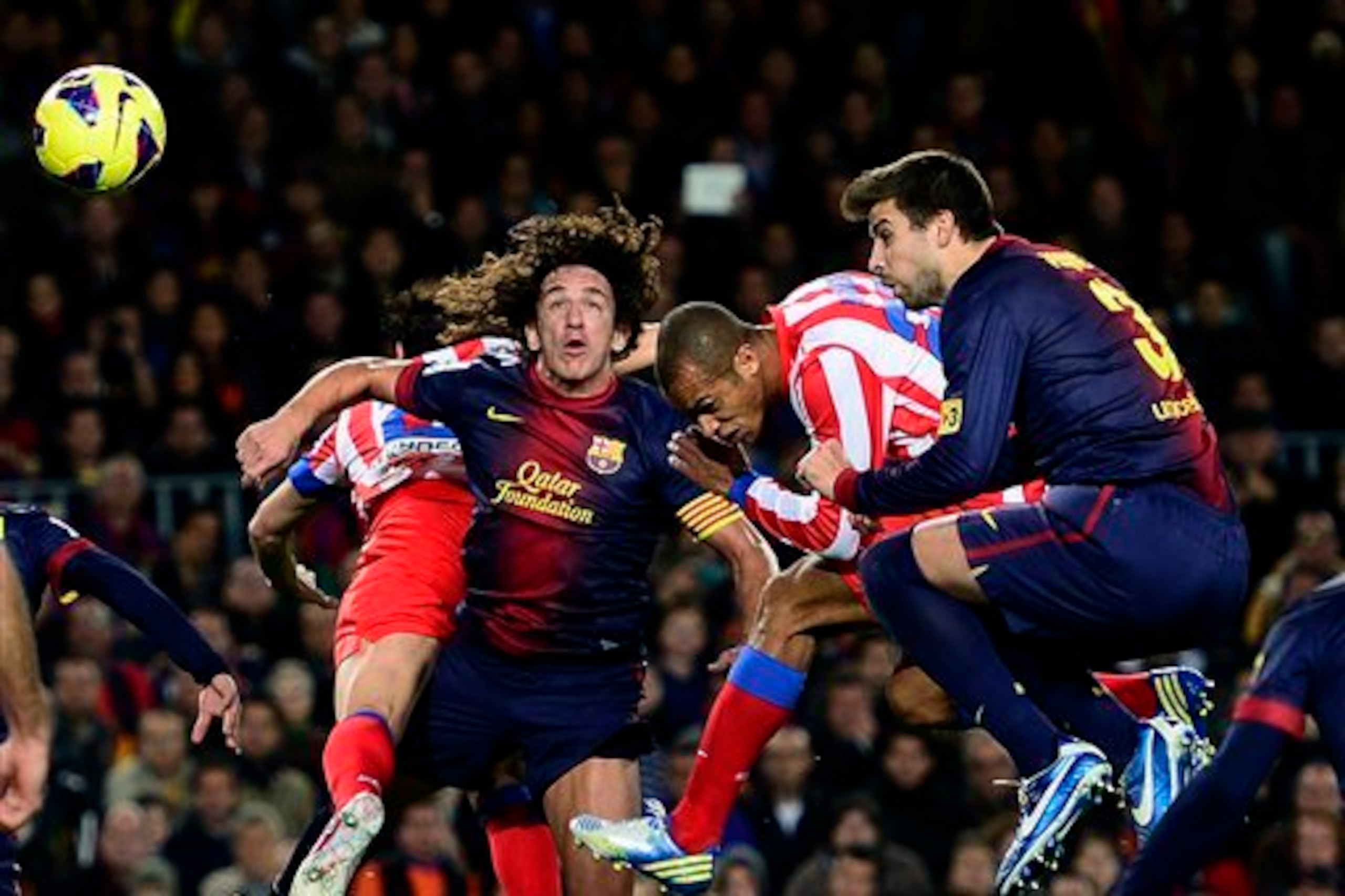 Gerard Pique has never been a Carles Puyol type defender.