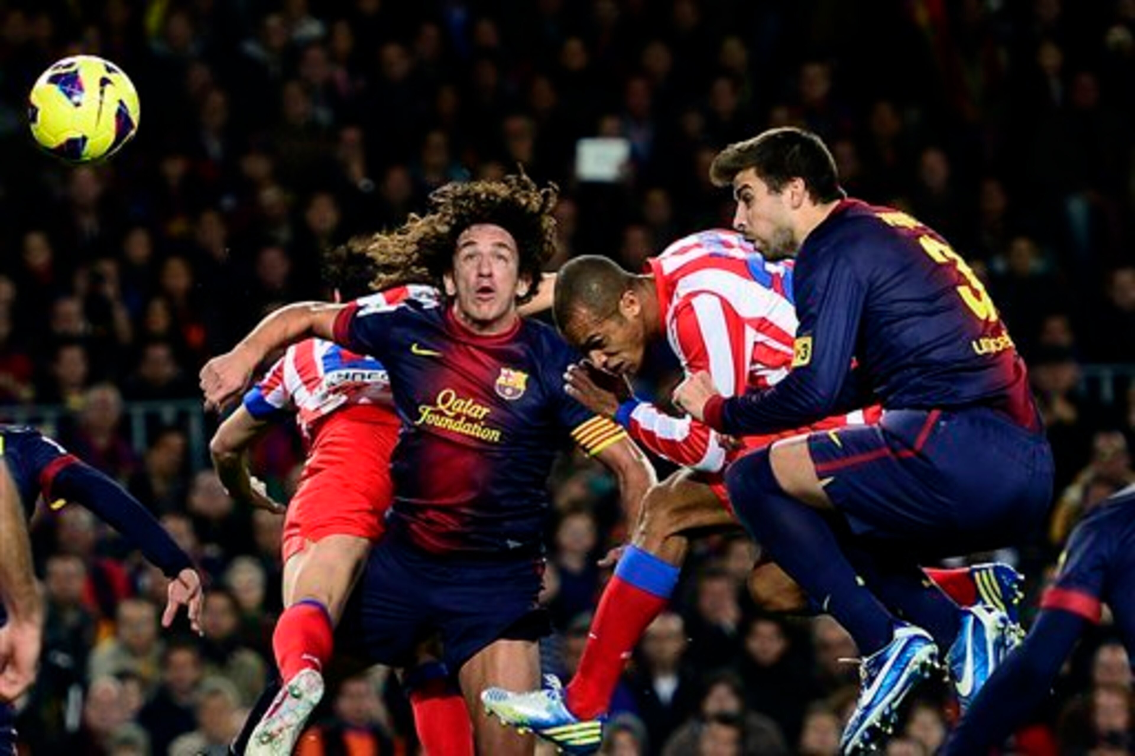 Gerard Pique has never been a Carles Puyol type defender.