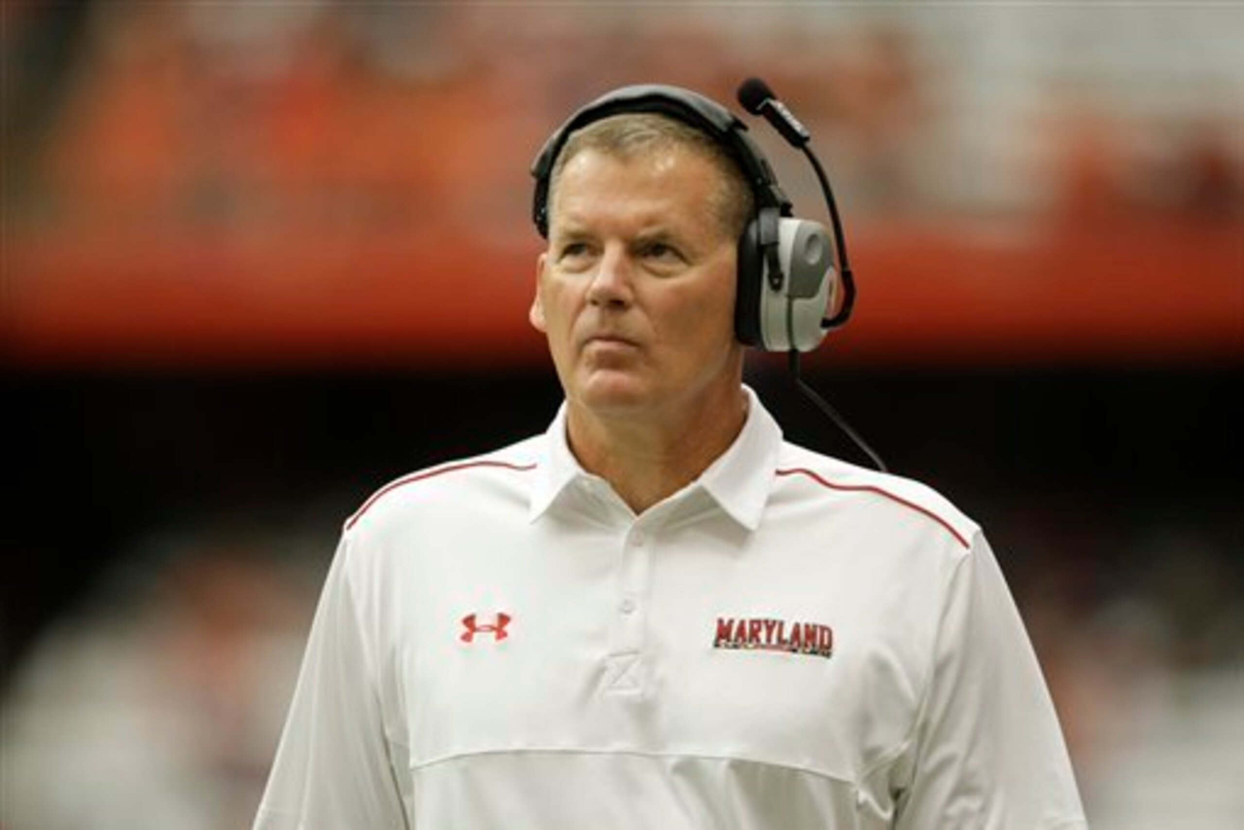 Syracuse head coach Scott Shafer