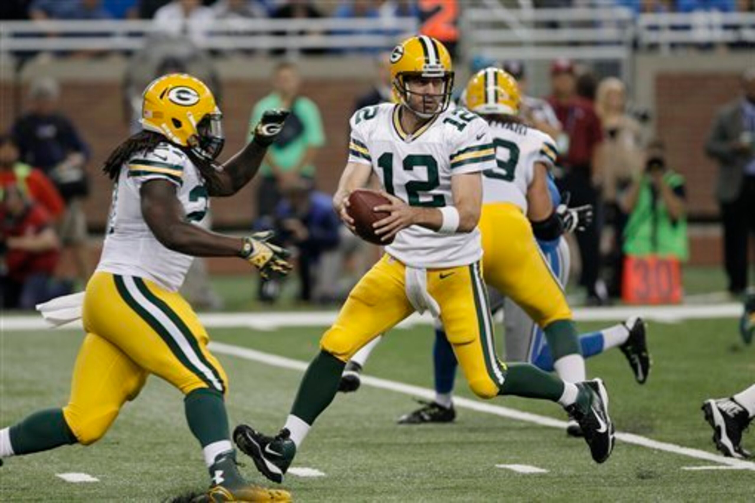 Green Bay's offense has struggled.