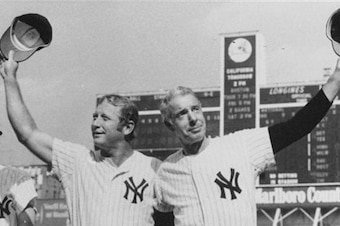 Mickey Mantle and Joe DiMaggio both have to be in the four-deep Pinstripe Pantheon, don't they?