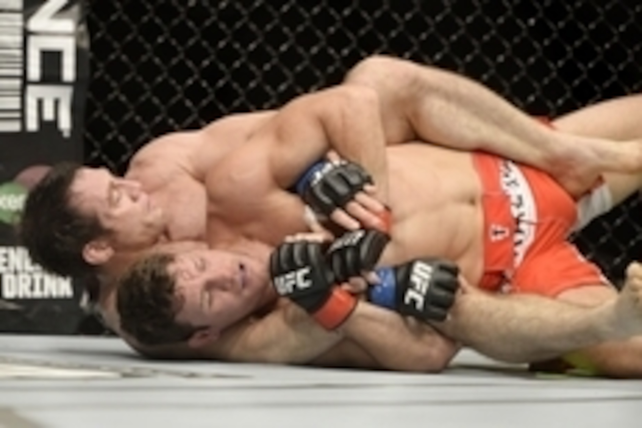 Apr 16, 2014; Quebec City, Quebec, Canada; Michael Bisping (red gloves) fights against Tim Kennedy (blue gloves) during their middleweight bout at Colisee Pepsi. Mandatory Credit: Eric Bolte-USA TODAY Sports Apr 16, 2014; Quebec City, Quebec, Canada; Michael Bisping (red gloves) fights against Tim Kennedy (blue gloves) during their middleweight bout at Colisee Pepsi. Mandatory Credit: Eric Bolte-USA TODAY Sports