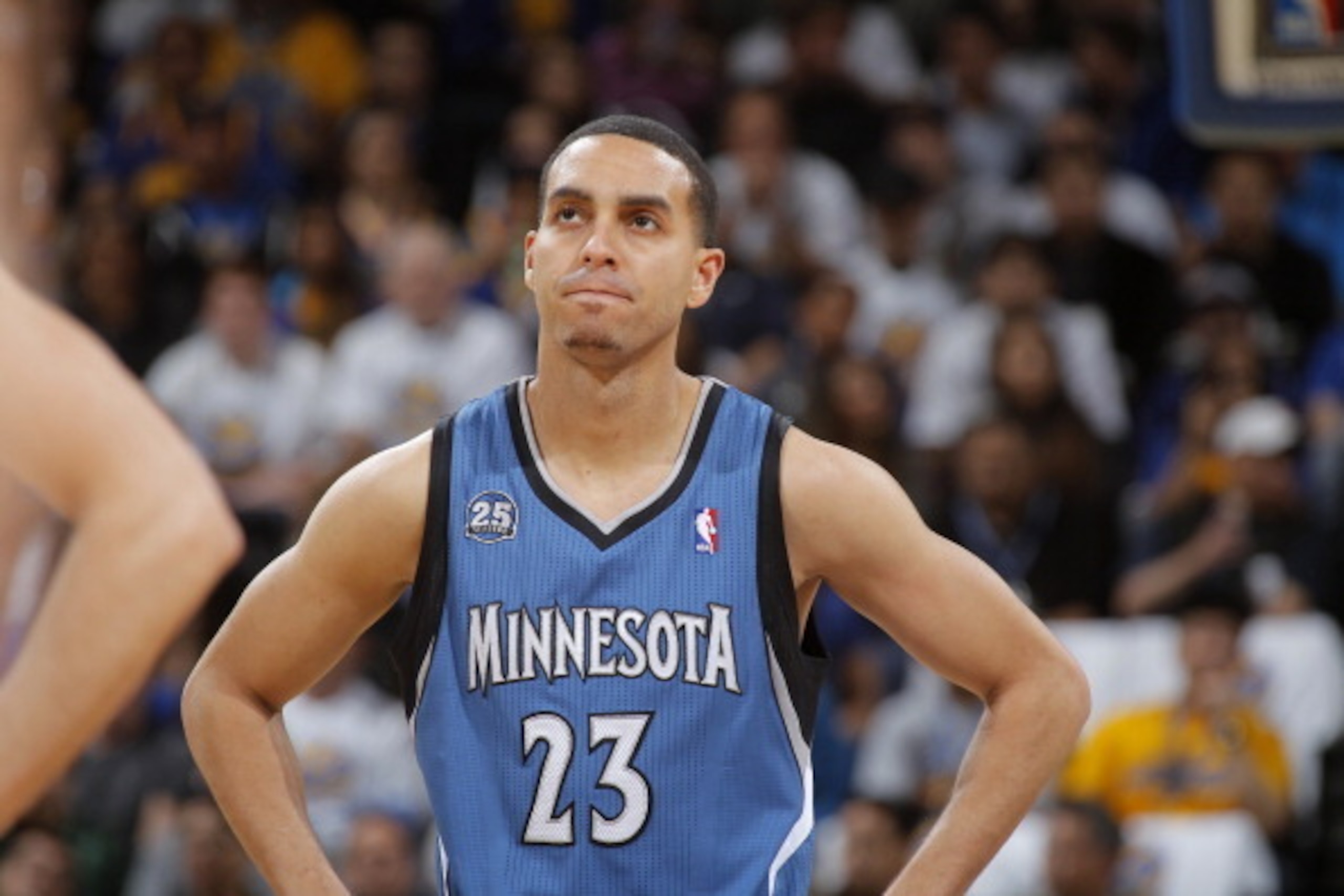 OAKLAND, CA - APRIL 14: Kevin Martin #23 of the Minnesota Timberwolves during a game against the Golden State Warriors on April 14, 2014 at Oracle Arena in Oakland, California. NOTE TO USER: User expressly acknowledges and agrees that, by downloading and 