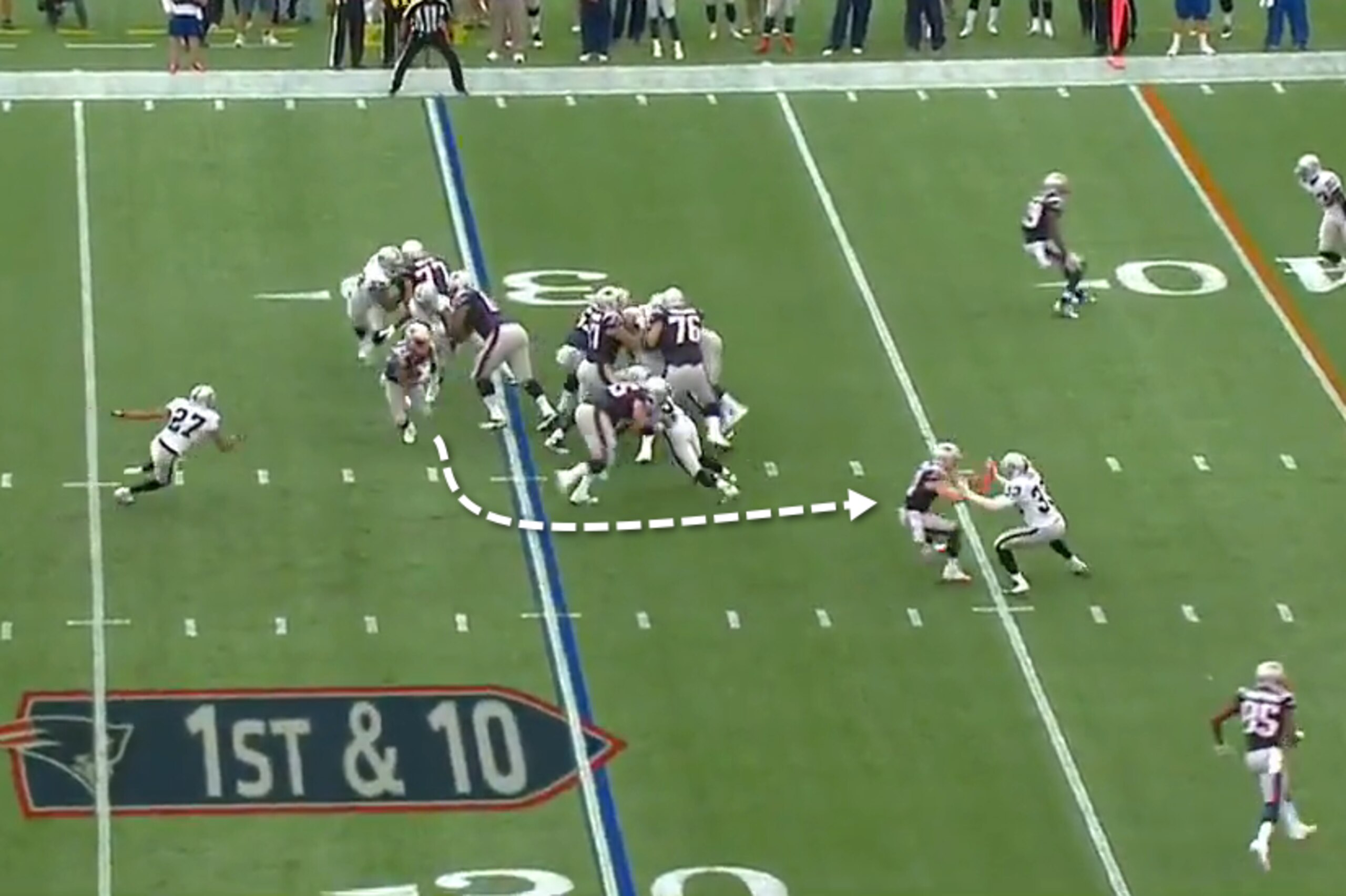 Big running lanes will be opened for Lamar Miller as they were for the Patriots.