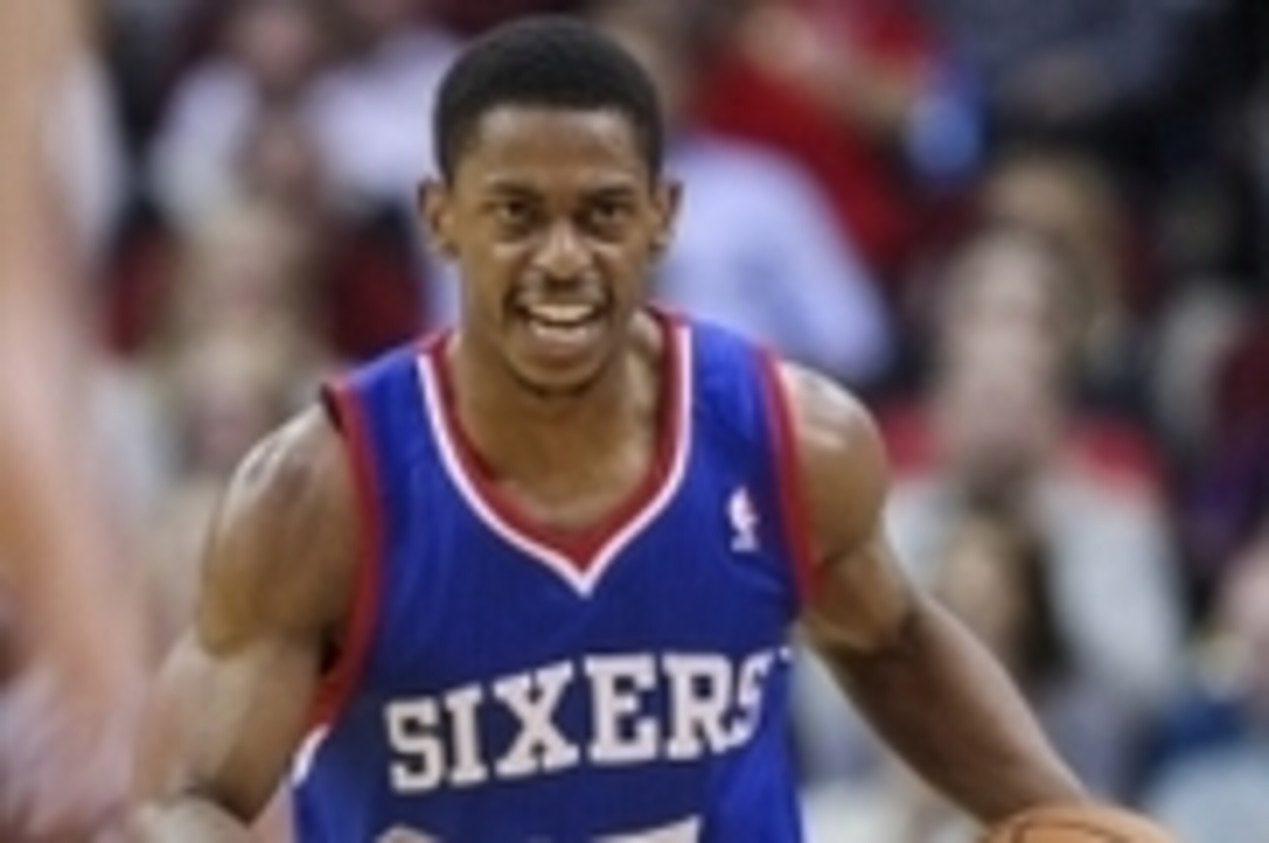 Mar 27, 2014; Houston, TX, USA; Philadelphia 76ers guard Casper Ware (17) brings the ball up the court during the fourth quarter against the Houston Rockets at Toyota Center. Mandatory Credit: Troy Taormina-USA TODAY Sports