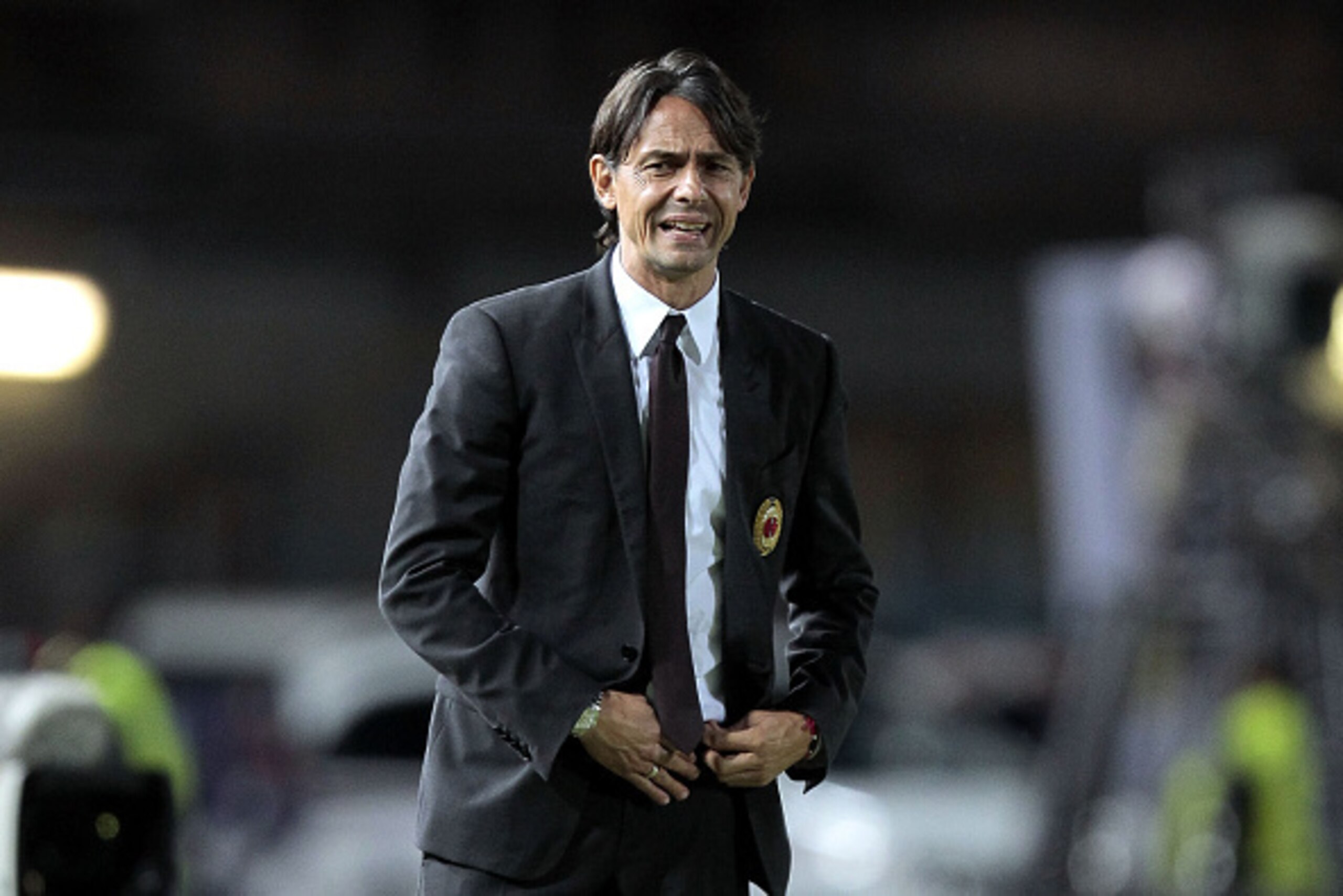EMPOLI, ITALY - SEPTEMBER 23: Filippo Inzaghi head coach of Empoli FC gestures during the Serie A match between Empoli FC and AC Milan at Stadio Carlo Castellani on September 23, 2014 in Empoli, Italy. (Photo by Gabriele Maltinti/Getty Images) EMPOLI, ITALY - SEPTEMBER 23: Filippo Inzaghi head coach of Empoli FC gestures during the Serie A match between Empoli FC and AC Milan at Stadio Carlo Castellani on September 23, 2014 in Empoli, Italy. (Photo by Gabriele Maltinti/Getty Images)