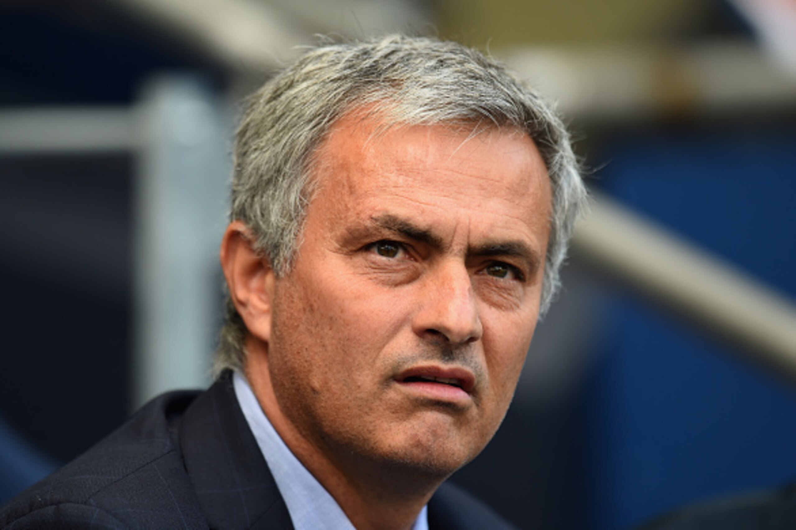 MANCHESTER, ENGLAND - SEPTEMBER 21:  Chelsea Manager Jose Mourinho looks on prior to the Barclays Premier League match between Manchester City and Chelsea at the Etihad Stadium on September 21, 2014 in Manchester, England.  (Photo by Shaun Botterill/Getty