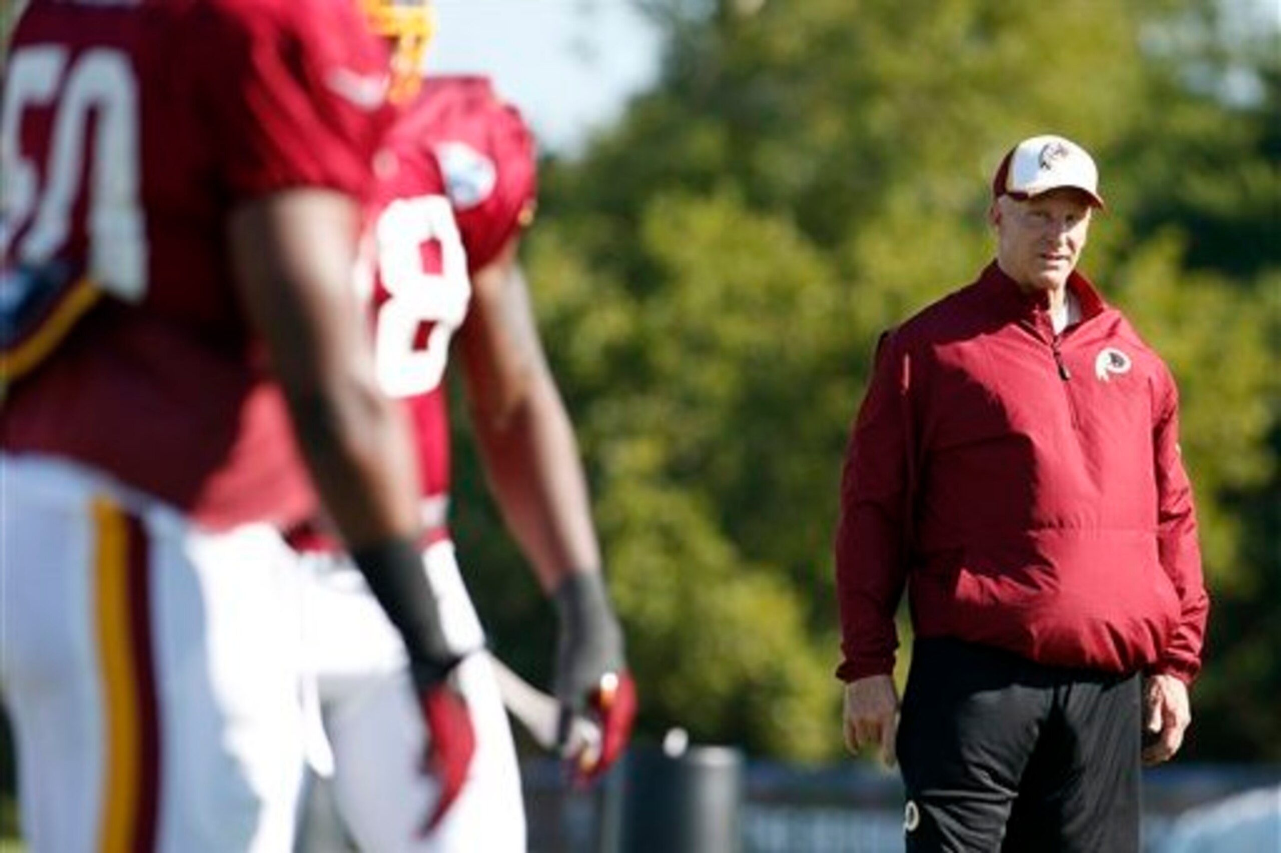 Jim Hasltt's schemes were destroyed by the Giants.