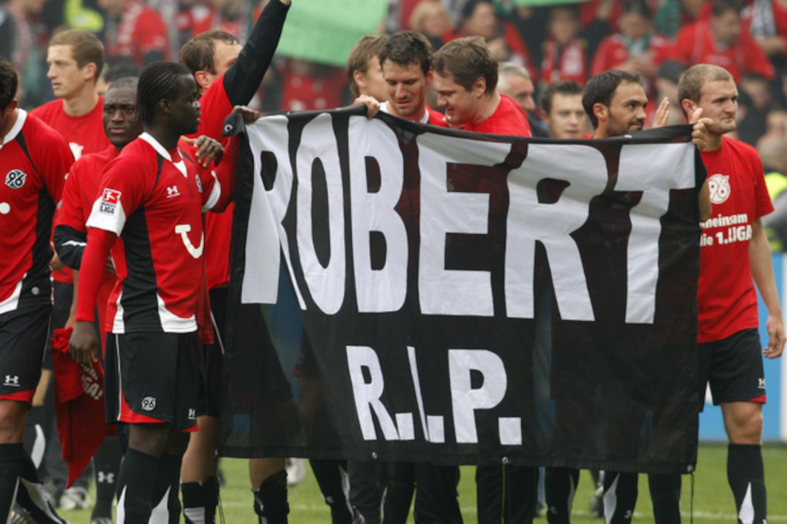 Germany international Robert Enke suffered from depression for six years before his death