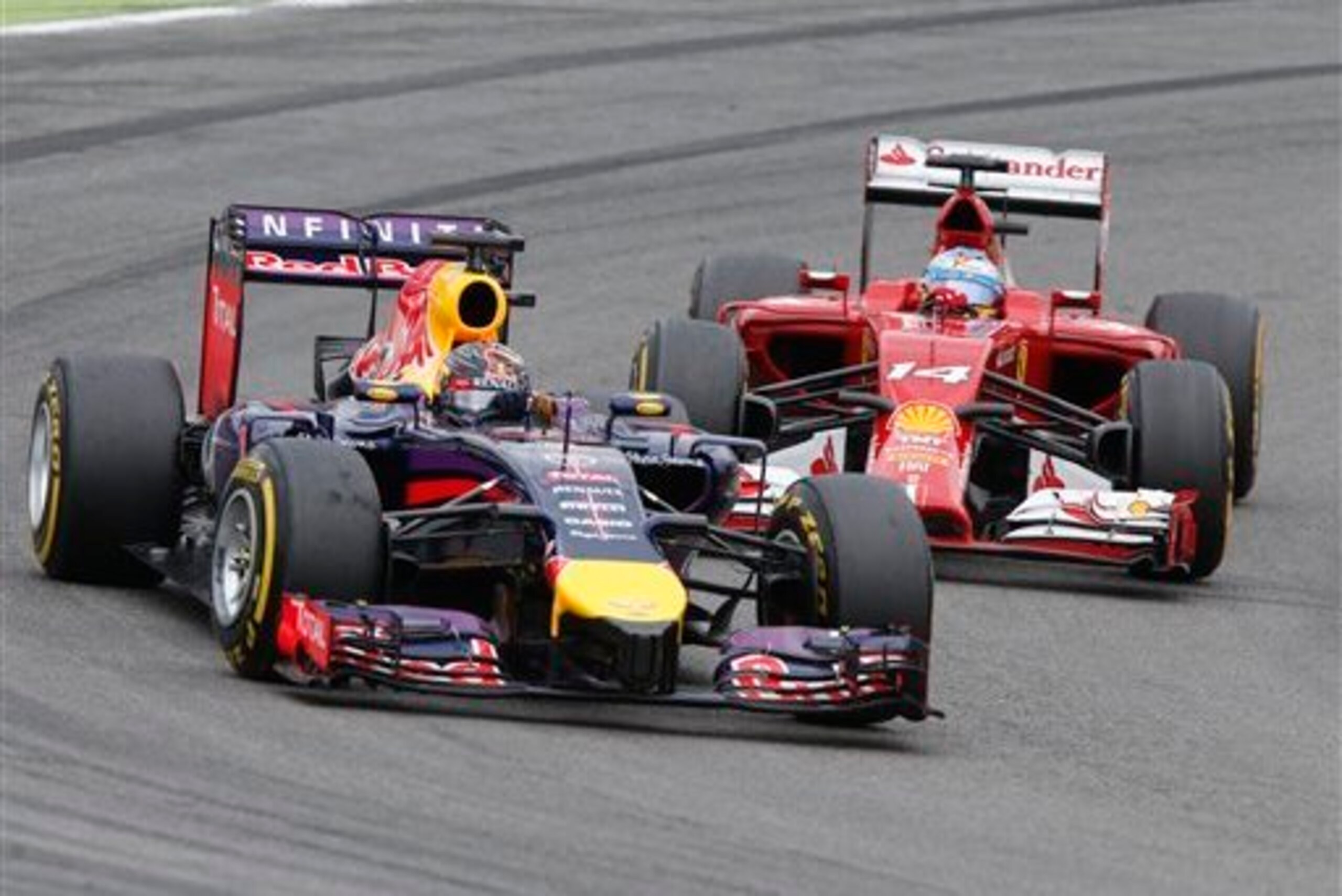 Vettel and Alonso have both been linked to McLaren for 2015.
