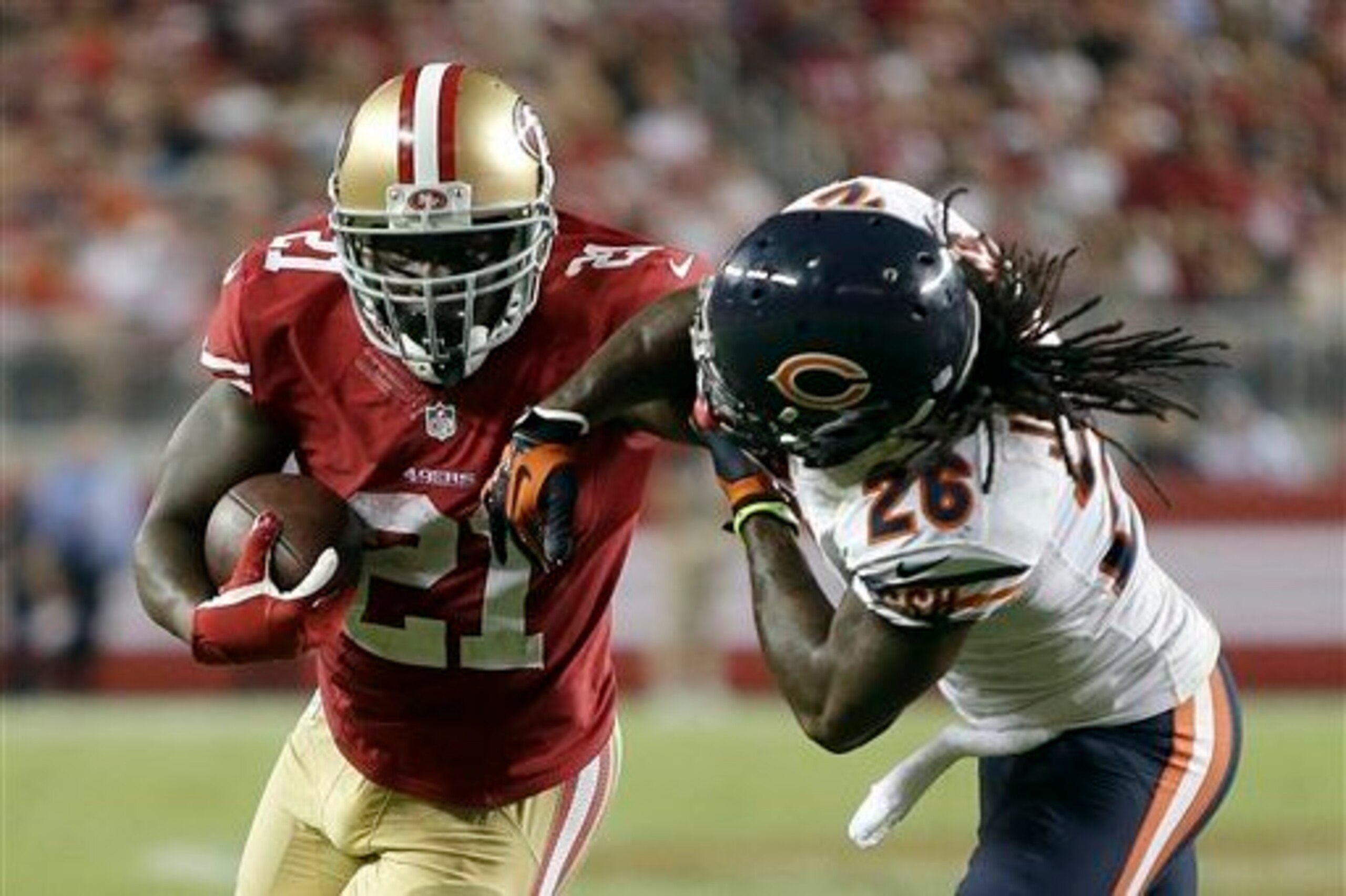 Gore hasn't seen enough touches in 2014. Gore hasn't seen enough touches in 2014.