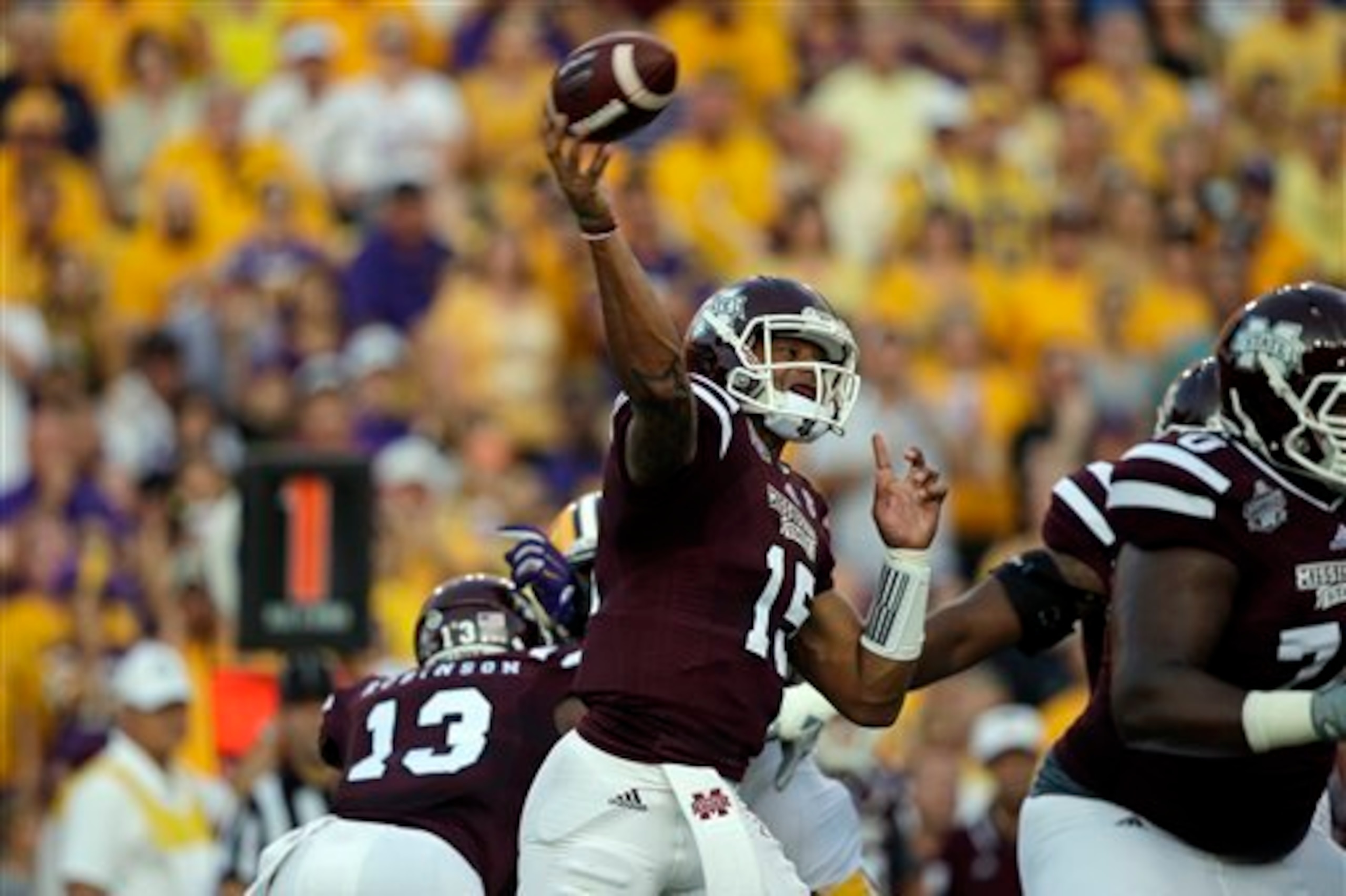 Dak Prescott is making people believe in Mississippi State.