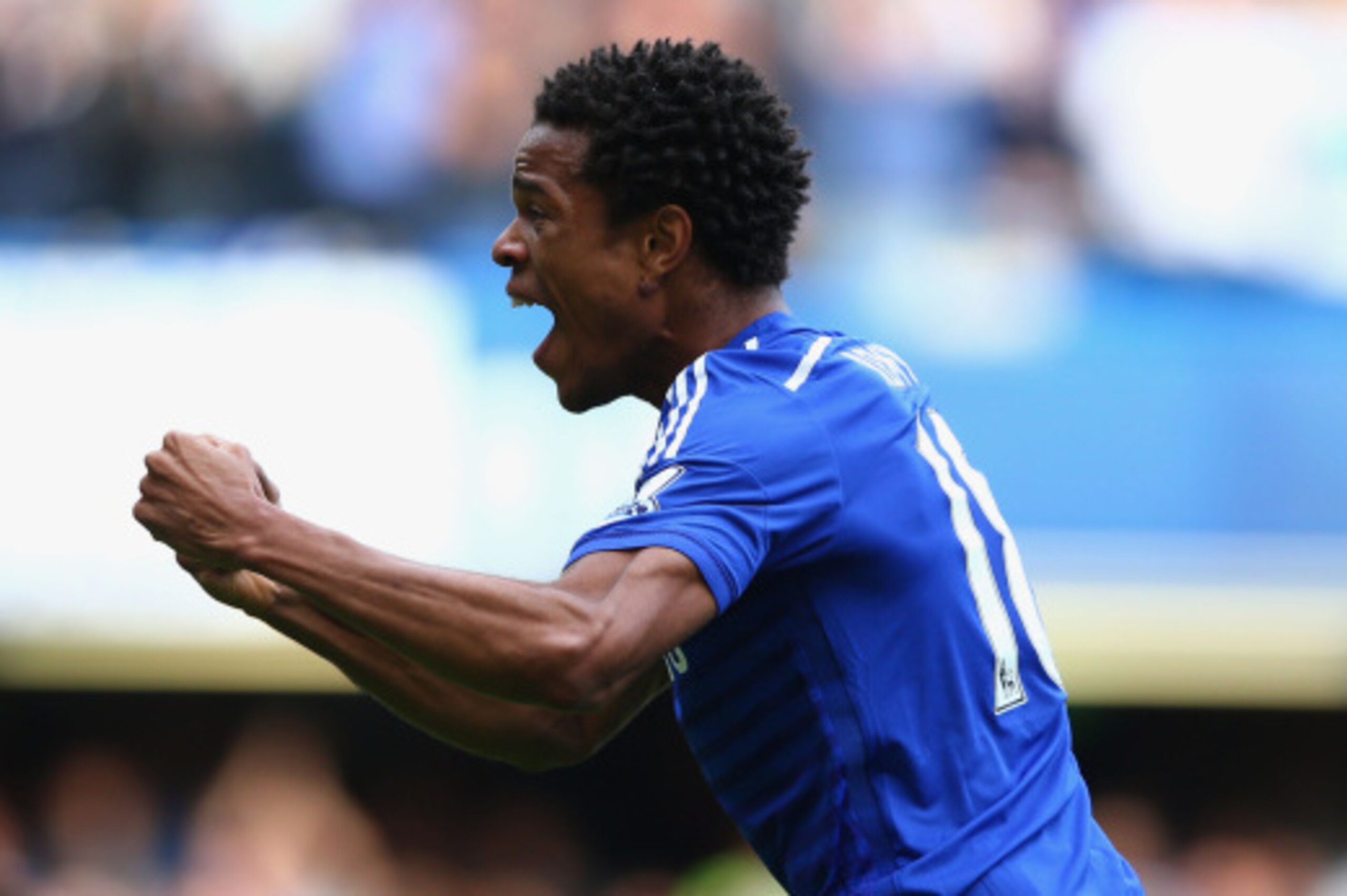 LONDON, ENGLAND - SEPTEMBER 13:  Loic Remy of Chelsea celebrates as he scores their fourth goal during the Barclays Premier League match between Chelsea and Swansea City at Stamford Bridge on September 13, 2014 in London, England.  (Photo by Paul Gilham/G