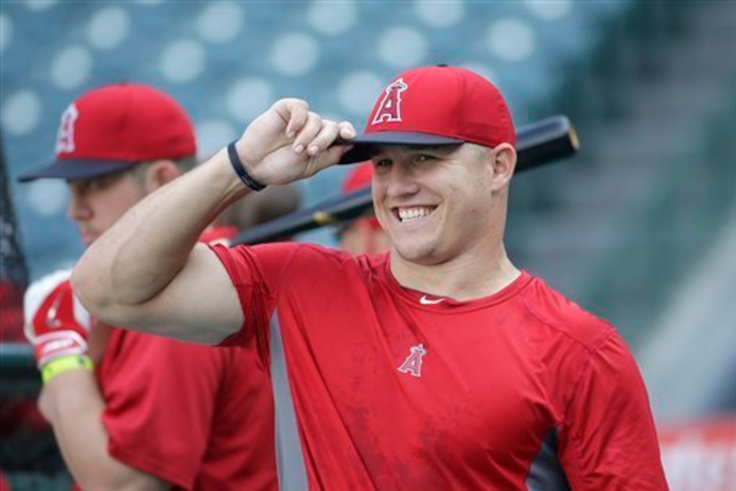 Mike Trout: Coming soon to a postseason near you.