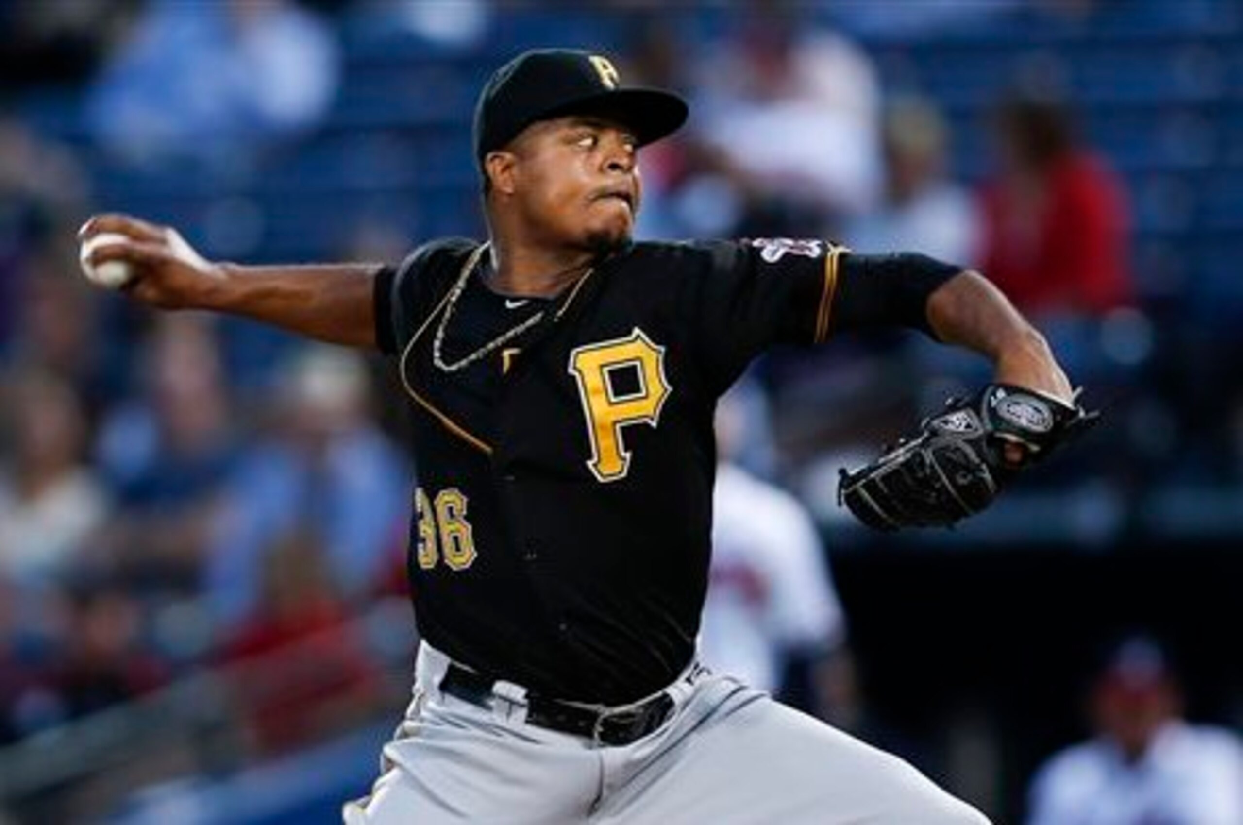 Edinson Volquez has a 3.04 ERA, but also an NL-high 15 wild pitches and a 3.32 BB/9.