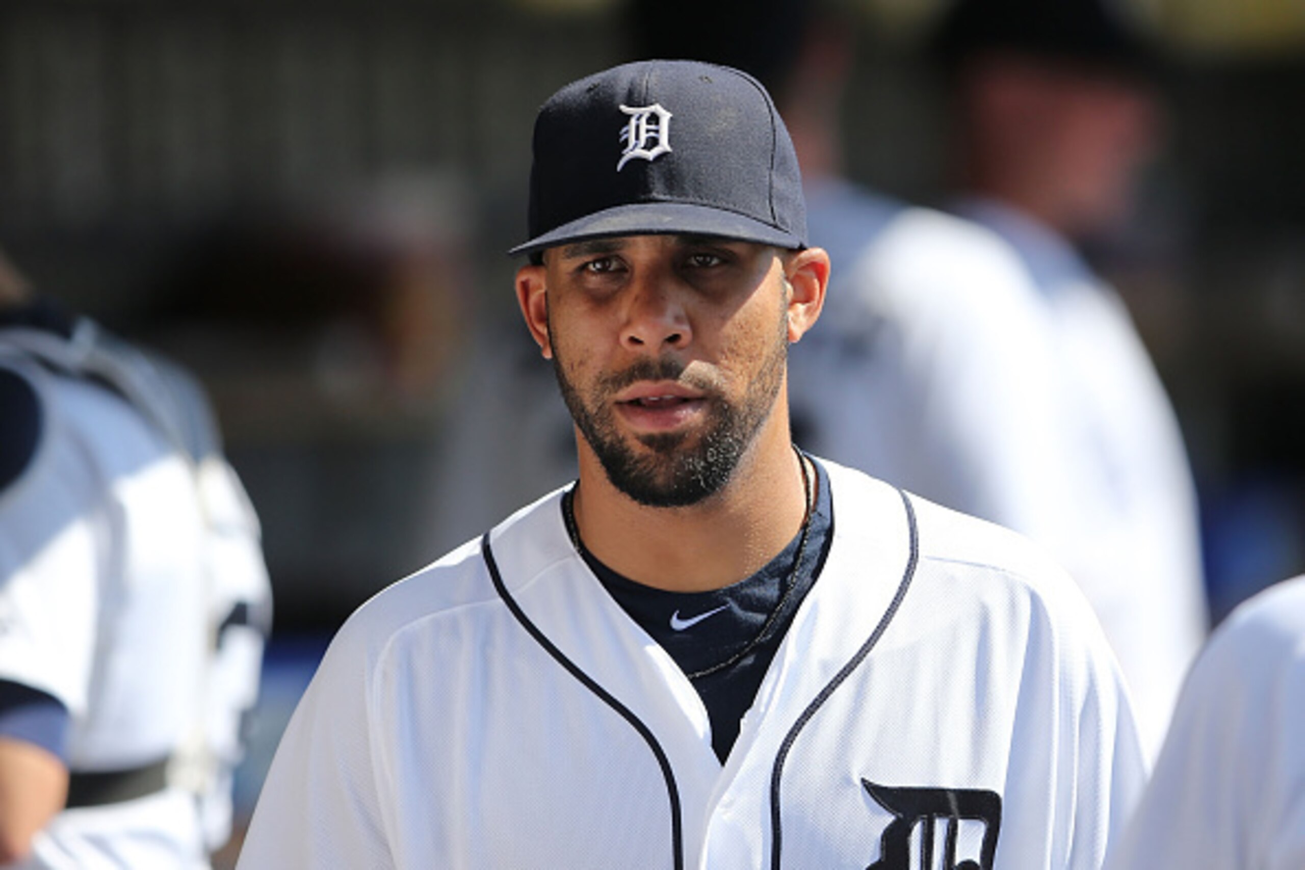 DETROIT, MI - SEPTEMBER 28: David Price #14 of the Detroit Tigers walks in the dugout prior to the start of the game against the Minnesota Twins at Comerica Park on September 28, 2014 in Detroit, Michigan. (Photo by Leon Halip/Getty Images) DETROIT, MI - SEPTEMBER 28: David Price #14 of the Detroit Tigers walks in the dugout prior to the start of the game against the Minnesota Twins at Comerica Park on September 28, 2014 in Detroit, Michigan. (Photo by Leon Halip/Getty Images)