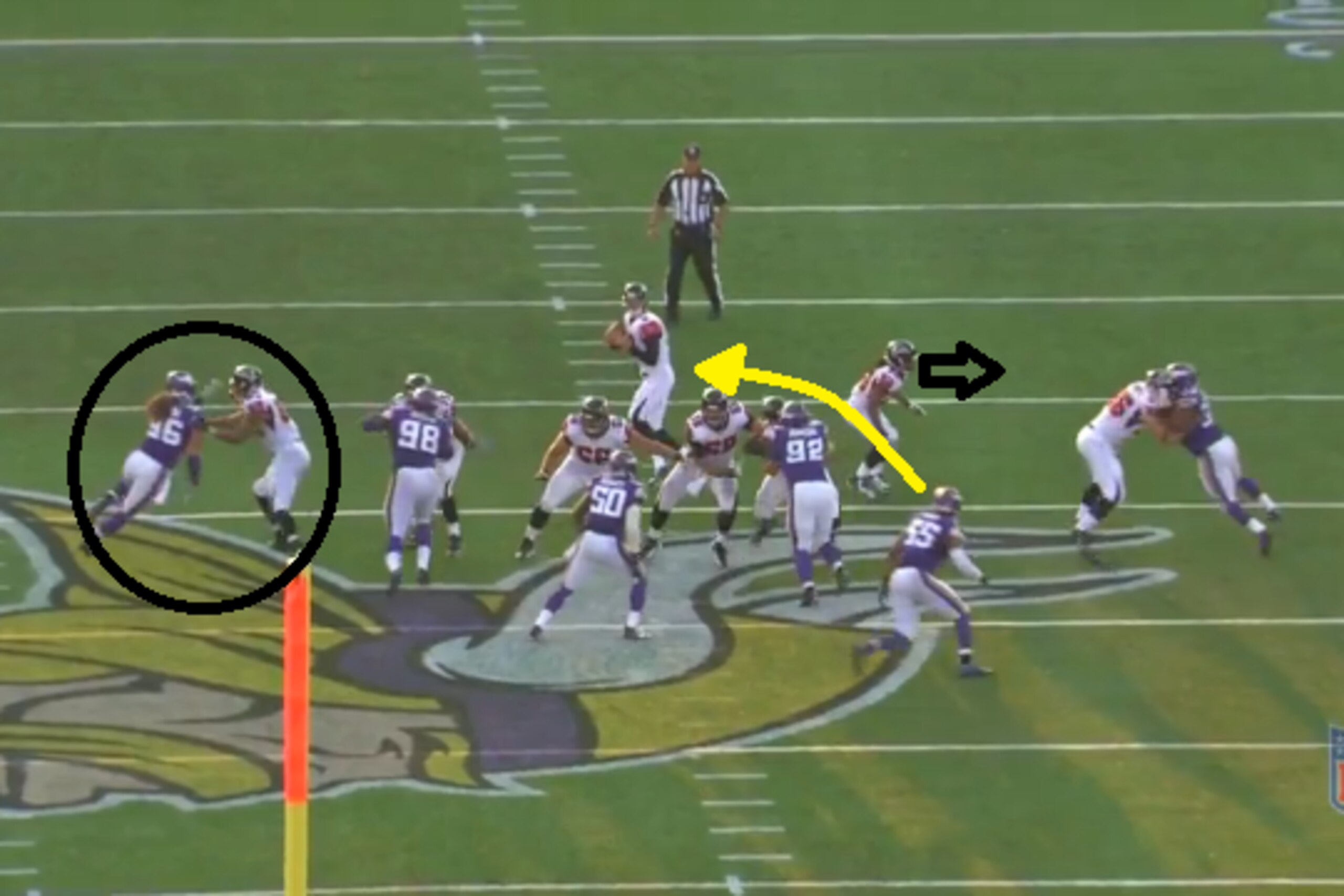 Levine Toilolo's pass protection