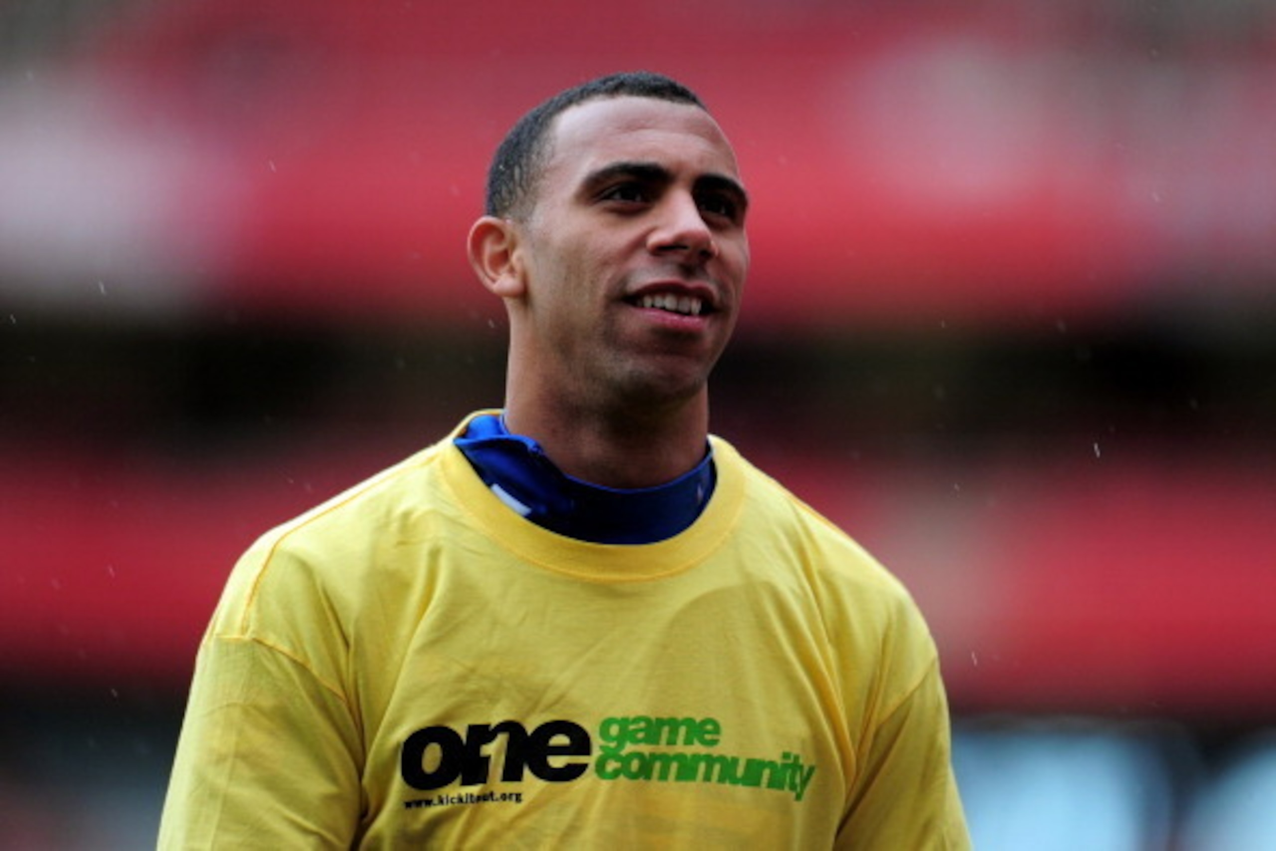 LONDON, ENGLAND - OCTOBER 27:  Anton Ferdinand of QPR warms up prior to kickoff during the Barclays Premier League match between Arsenal and QPR at The Emirates Stadium on October 27, 2012 in London, England.  (Photo by Shaun Botterill/Getty Images)