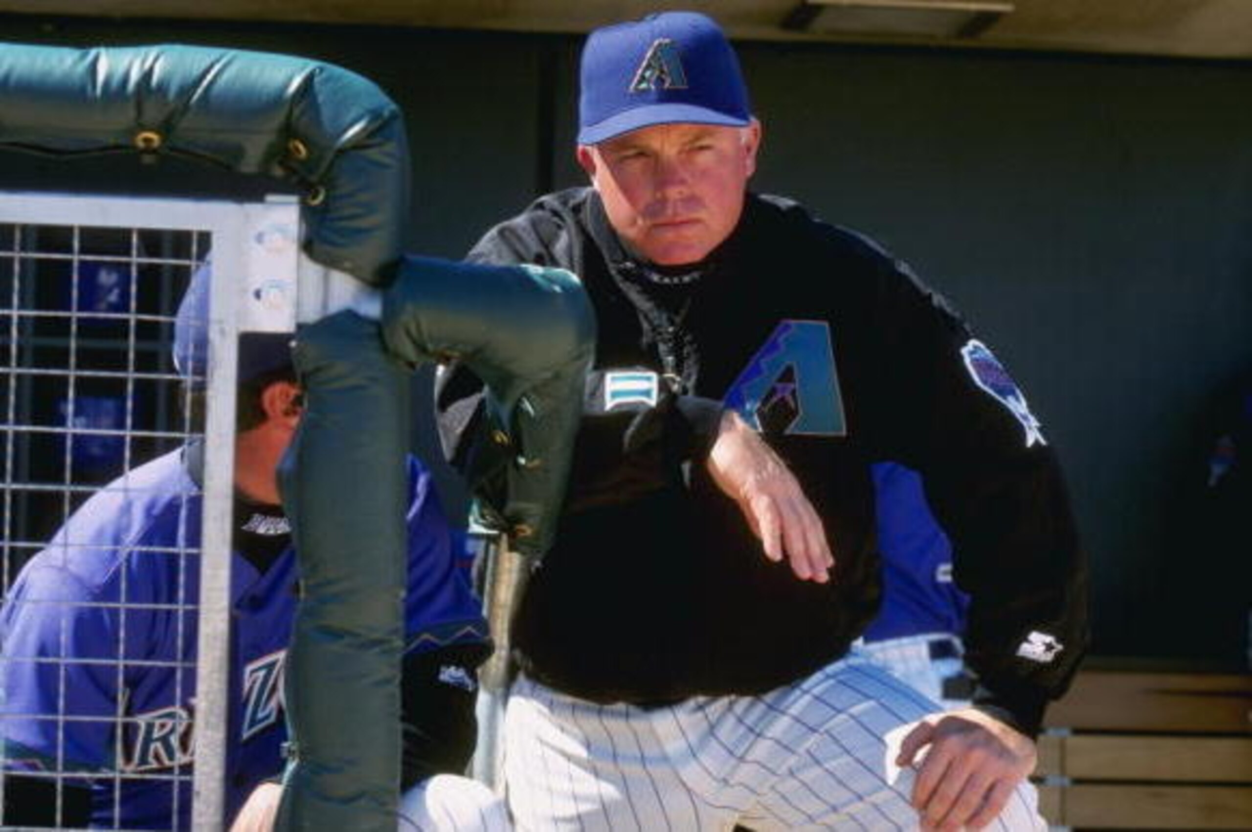 1 Mar 1998:  Buck Showalter #11 of the Chicago White Sox looks on during the White Sox 7-6 loss to the Arizona Diamondbacks during Spring Training at Tucson Electric Park in Tucson, Arizona. Mandatory Credit: Jeff Carlick  /Allsport
