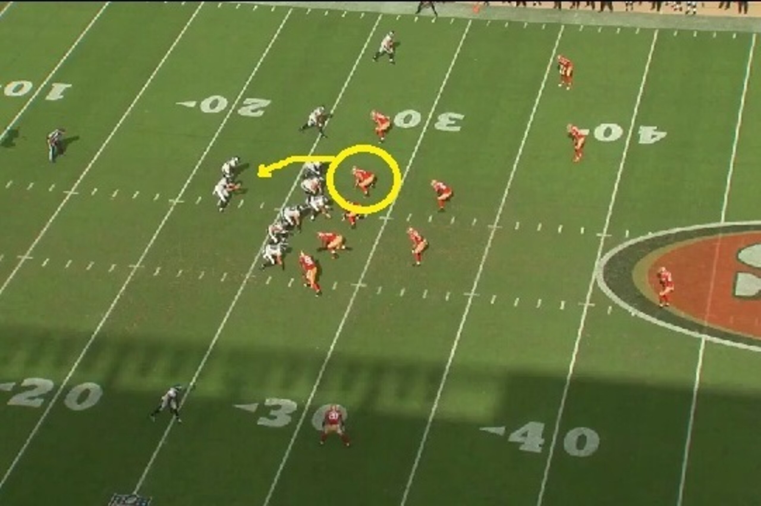 Smith will force pressure upon Foles' blind side.