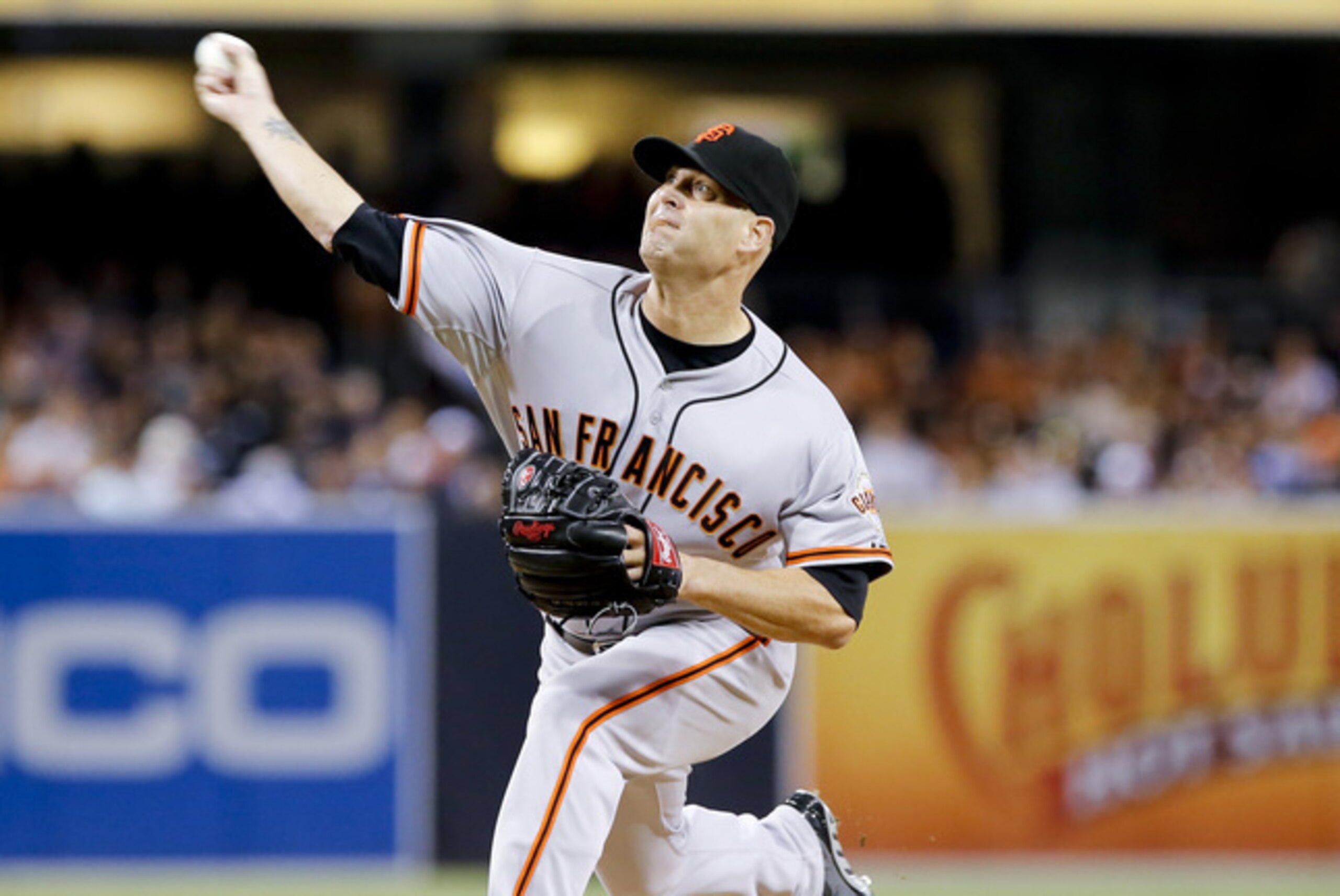 If Tim Hudson pitches like he did in the second half, the Giants are in trouble.
