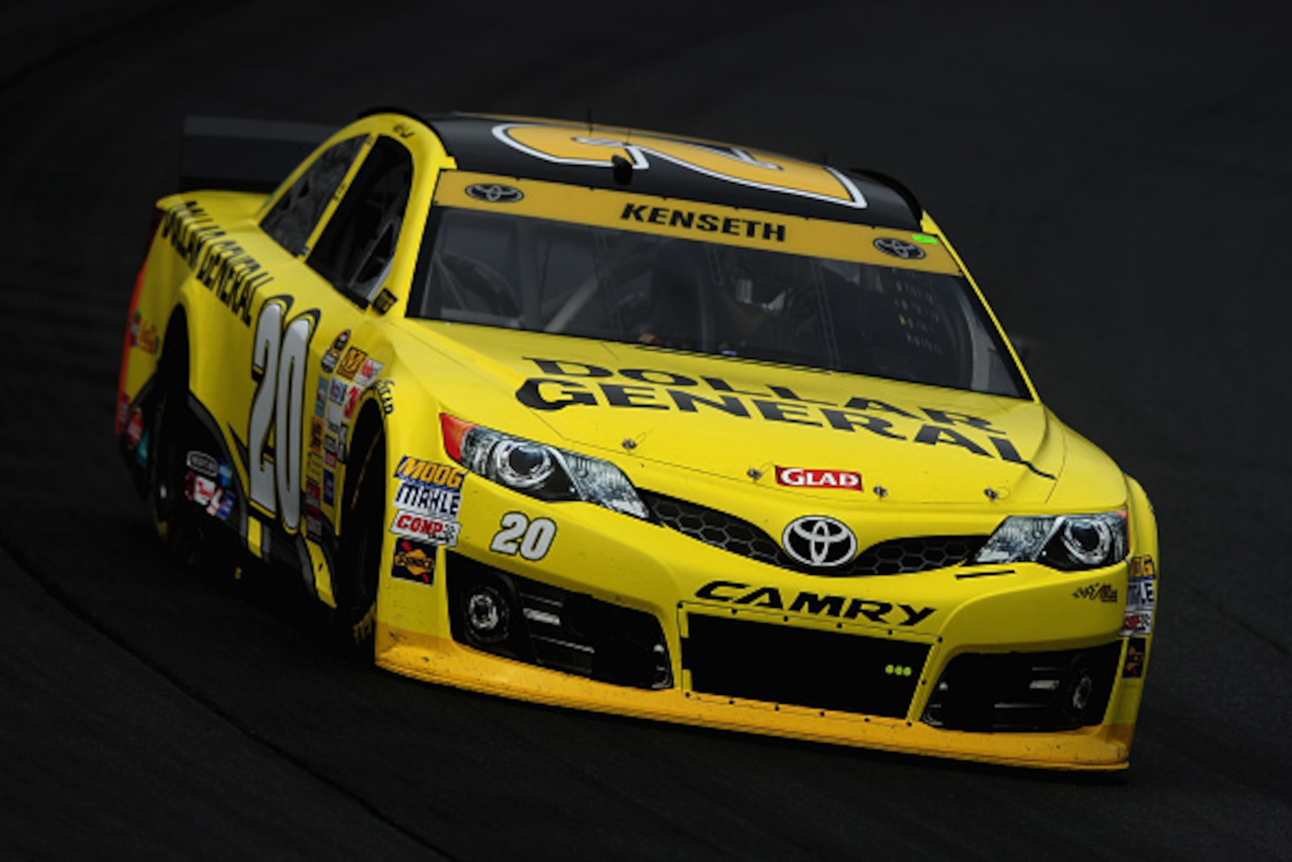LOUDON, NH - SEPTEMBER 20:  Matt Kenseth, driver of the #20 Dollar General Toyota, practices for the NASCAR Sprint Cup Series Sylvania 300 at New Hampshire Motor Speedway on September 20, 2014 in Loudon, New Hampshire.  (Photo by Will Schneekloth/Getty Im