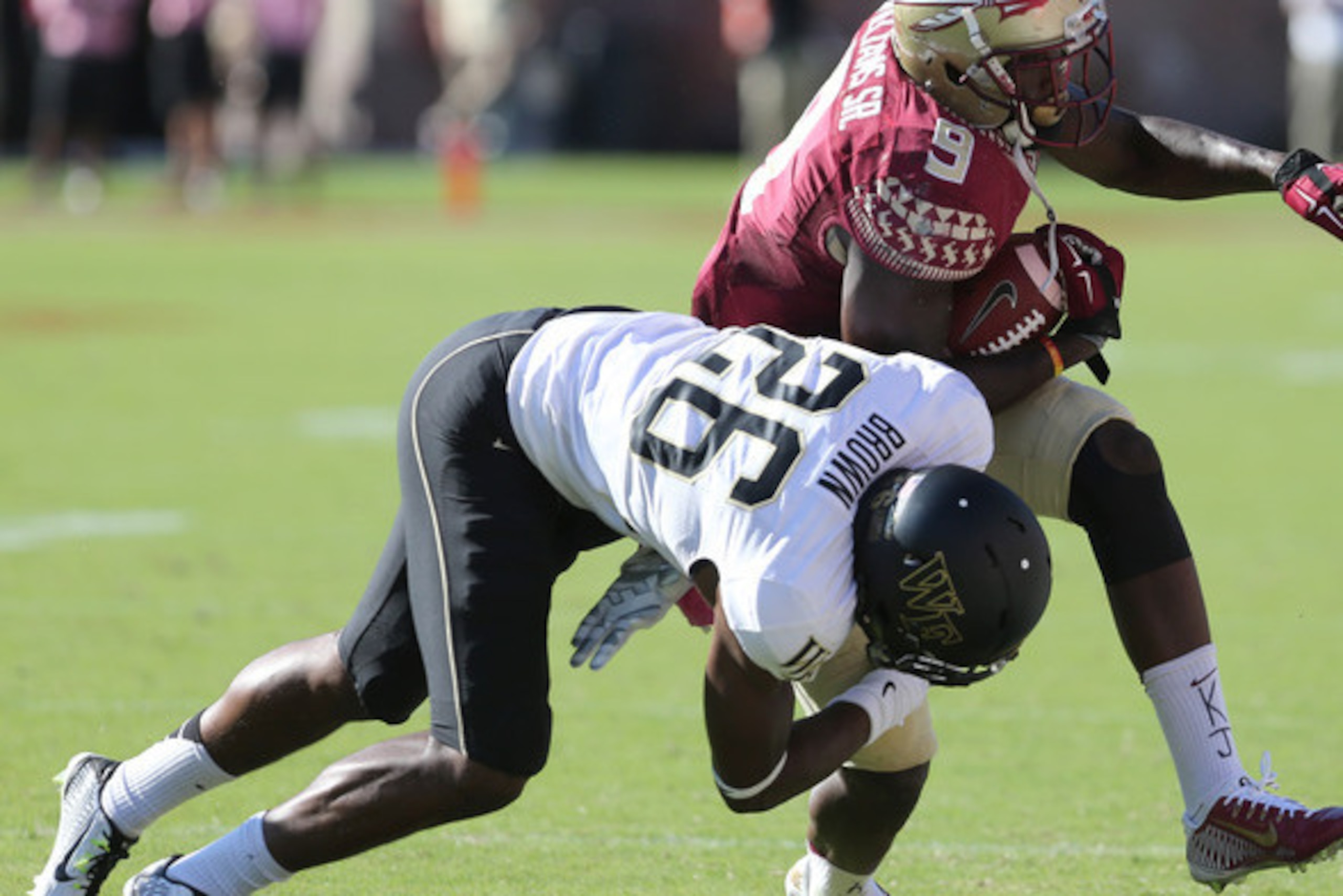 Karlos Williams led an FSU ground attack that had 171 yards vs. Wake Forest.
