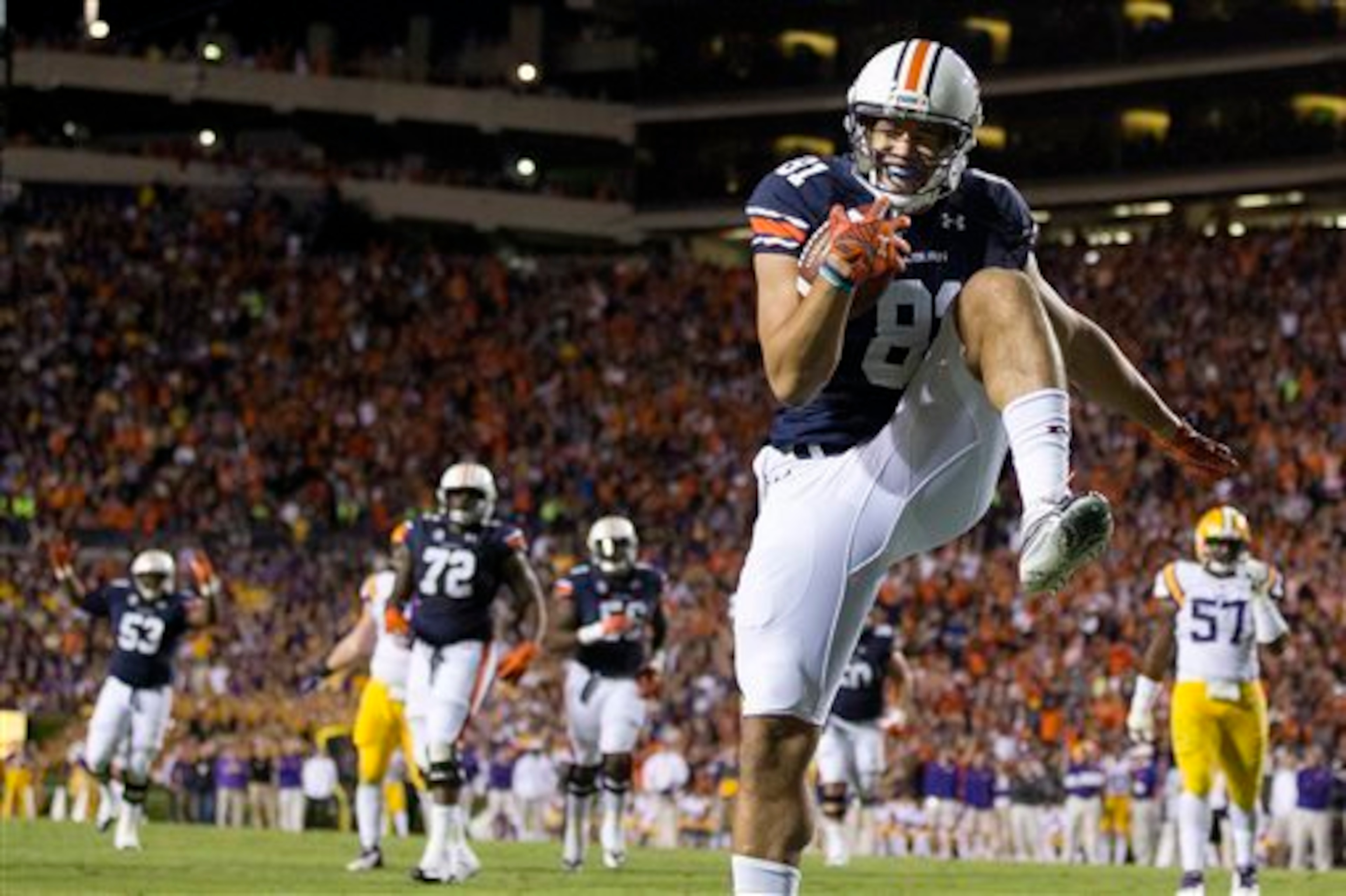 Auburn TE C.J. Uzomah Auburn TE C.J. Uzomah
