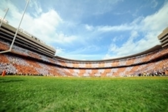 Oct 4, 2014; Knoxville, TN, USA; General view of Neyland Stadium during the game between the Florida Gators and Tennessee Volunteers. Mandatory Credit: Randy Sartin-USA TODAY Sports