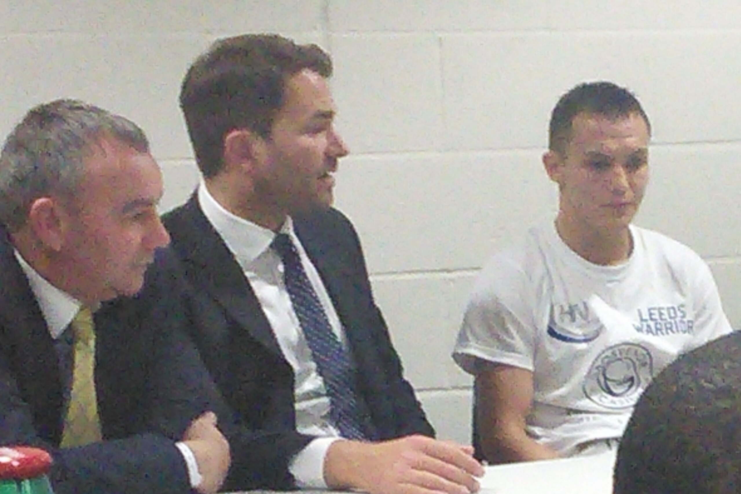 Post-fight press conference