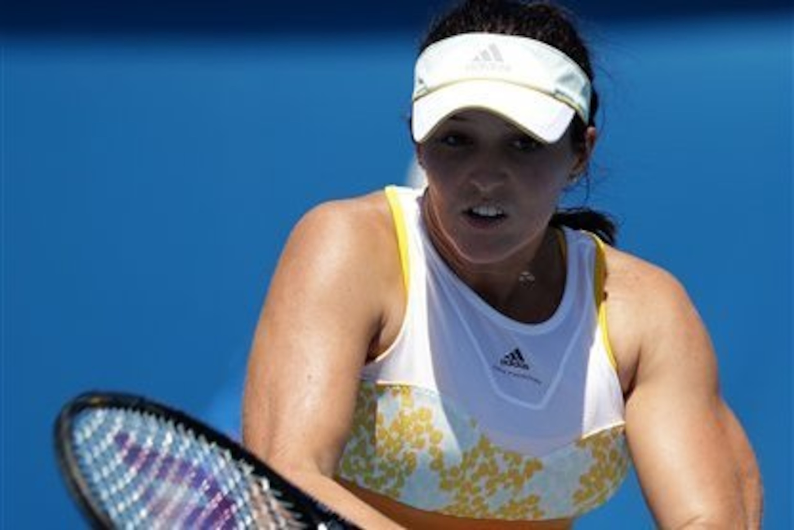 Robson—pictured when last in action at the Australian Open—has fallen to 377 in the WTA rankings