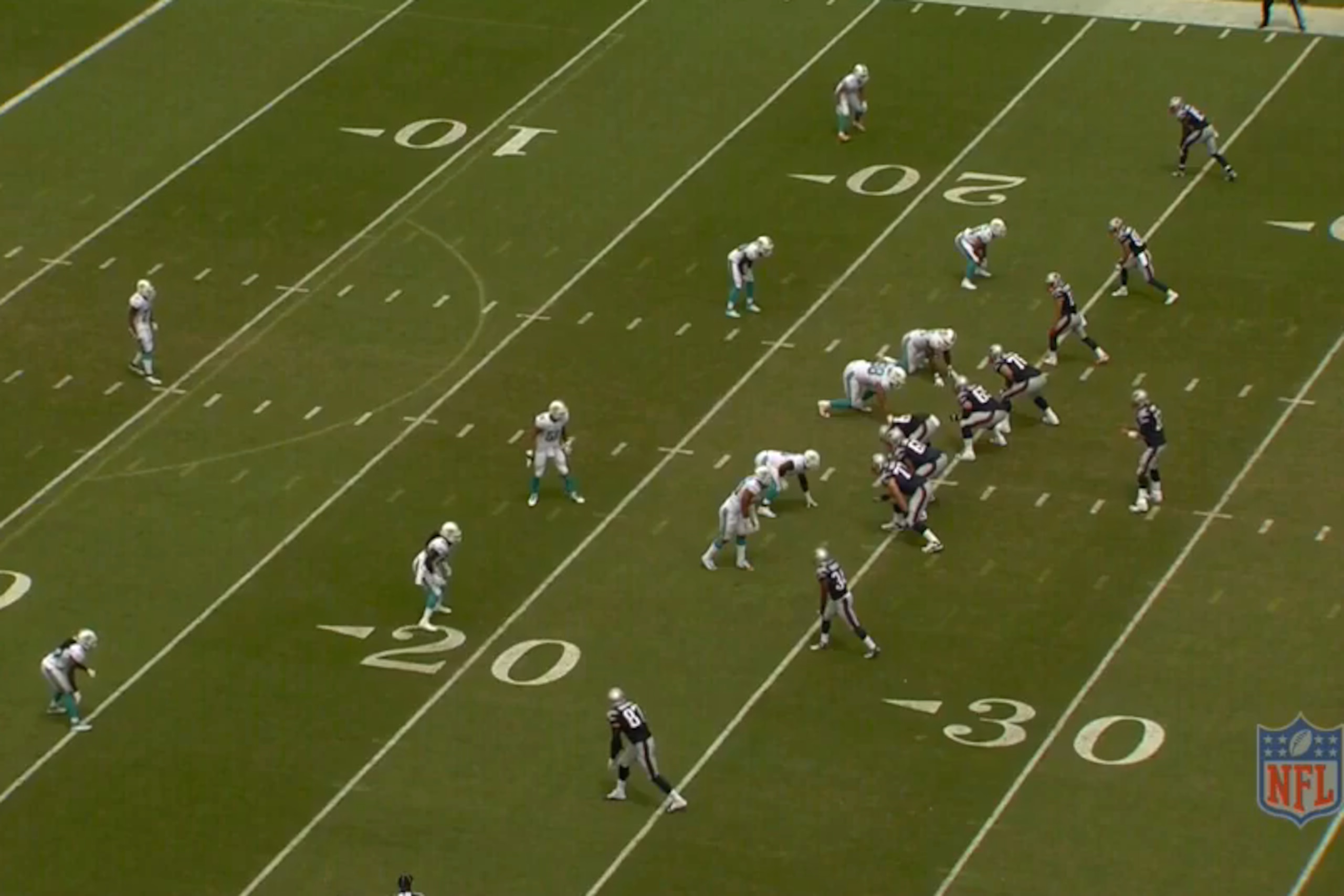 Miami has used Jimmy Wilson as a deep safety, with Delmas in the slot.