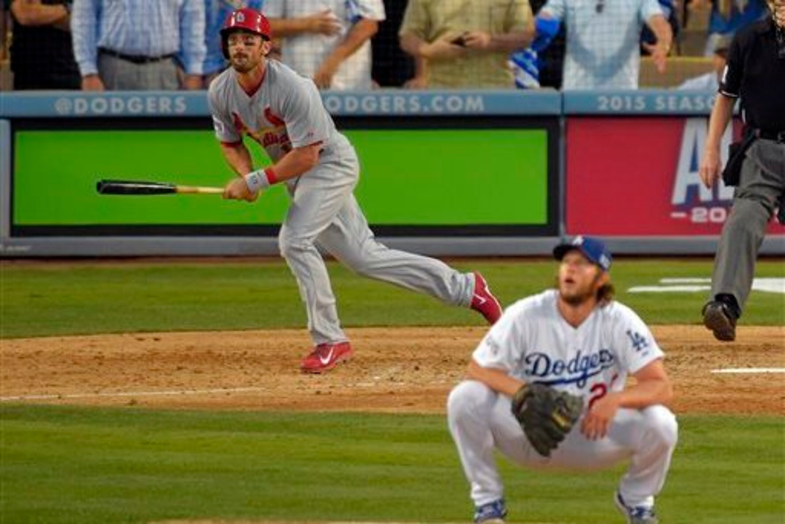 Kershaw found out the hard way in Game 1 that Matt Carpenter is the epitome of the phrase "tough out."