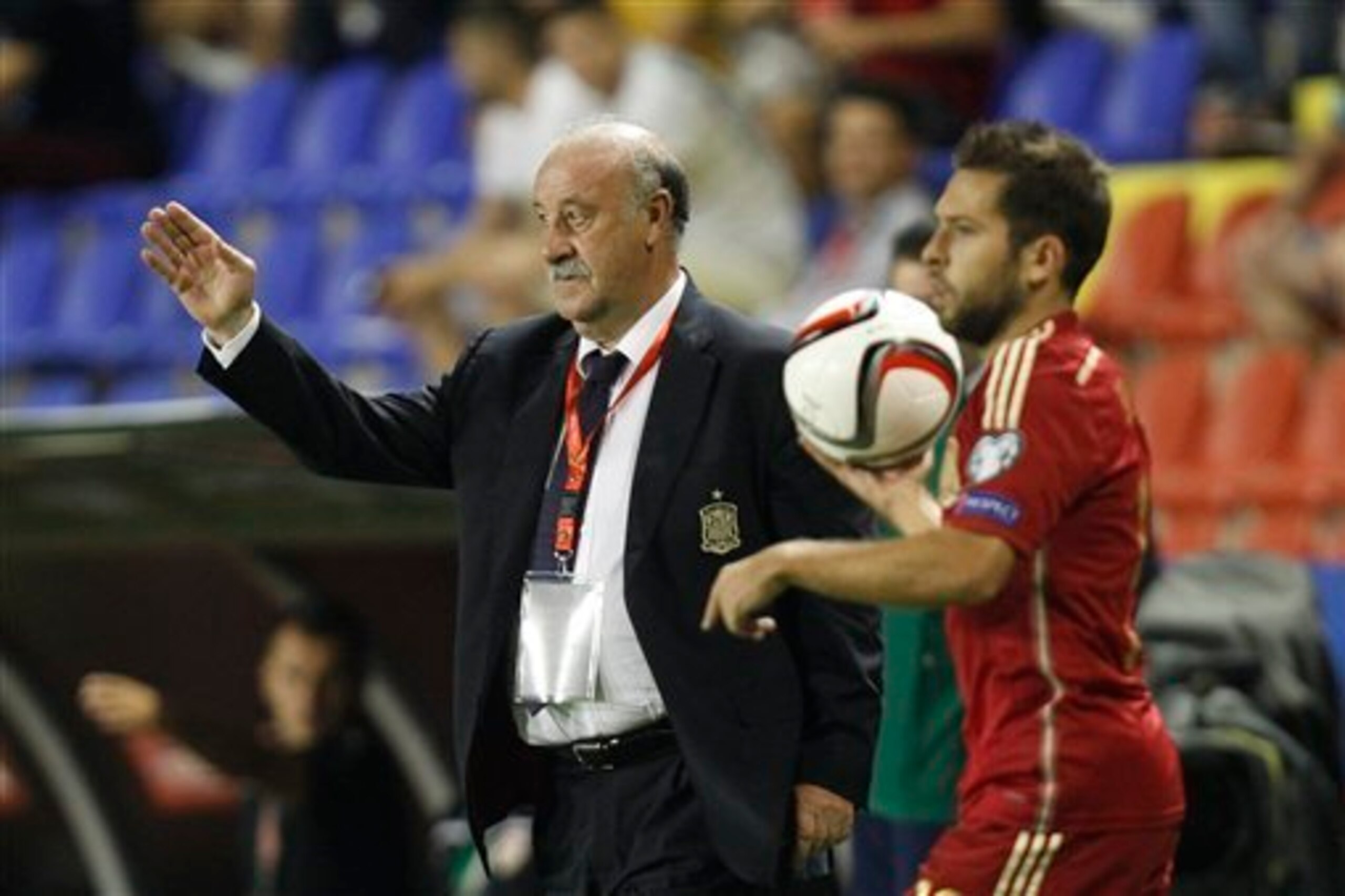 Del Bosque is the man in control.
