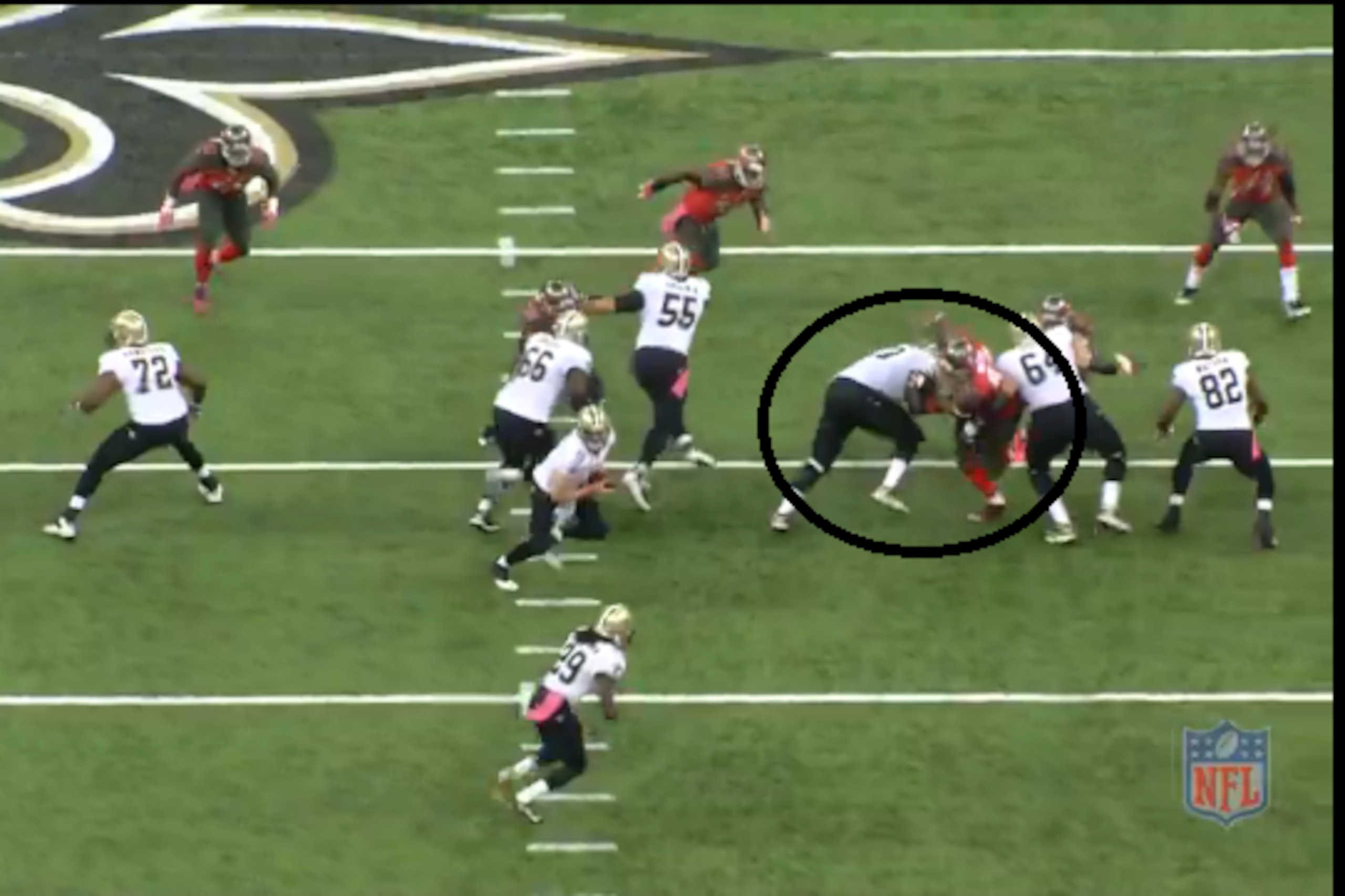 Gerald McCoy's first-step quickness