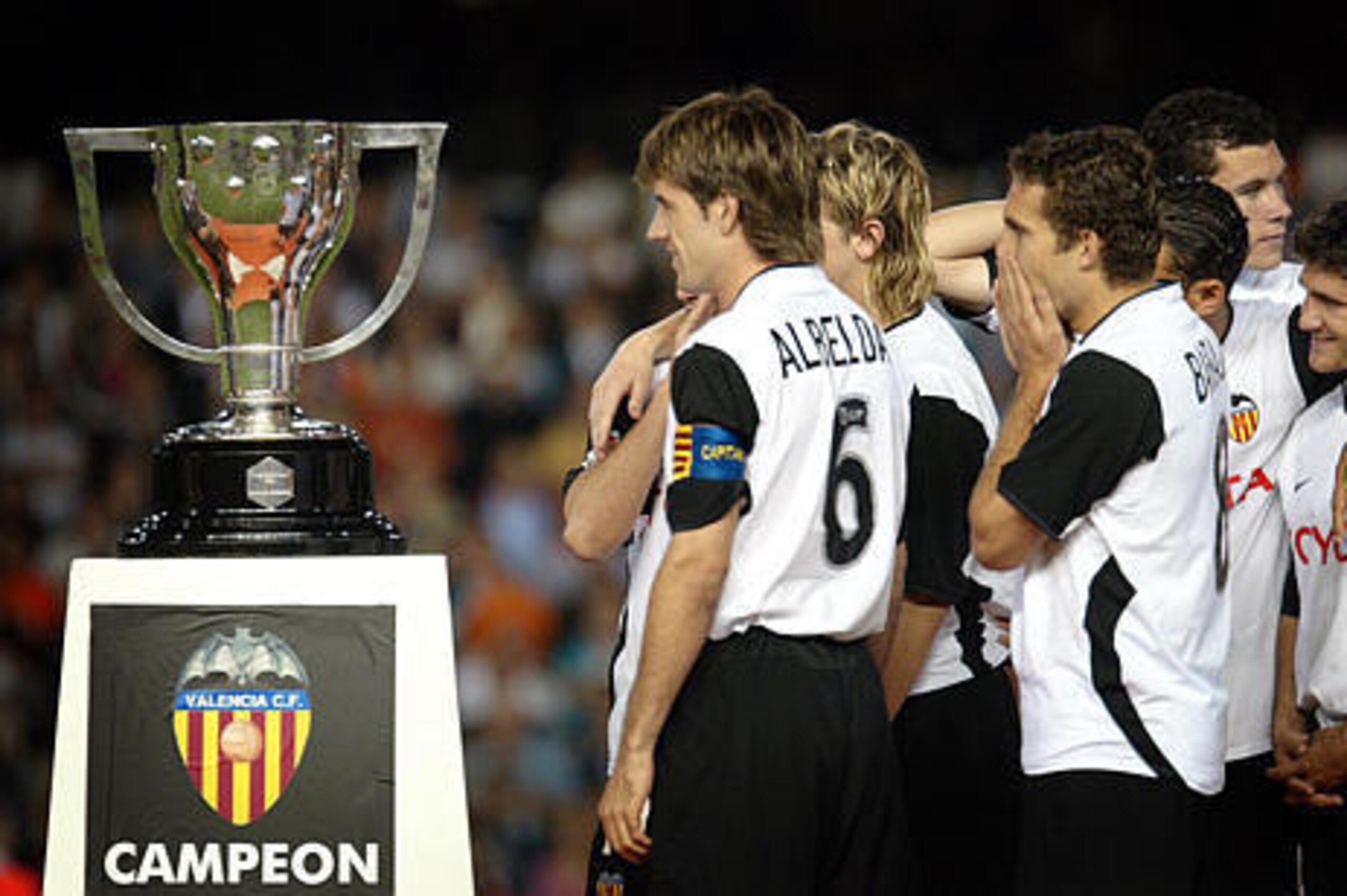 Valencia last won La Liga in 2004.