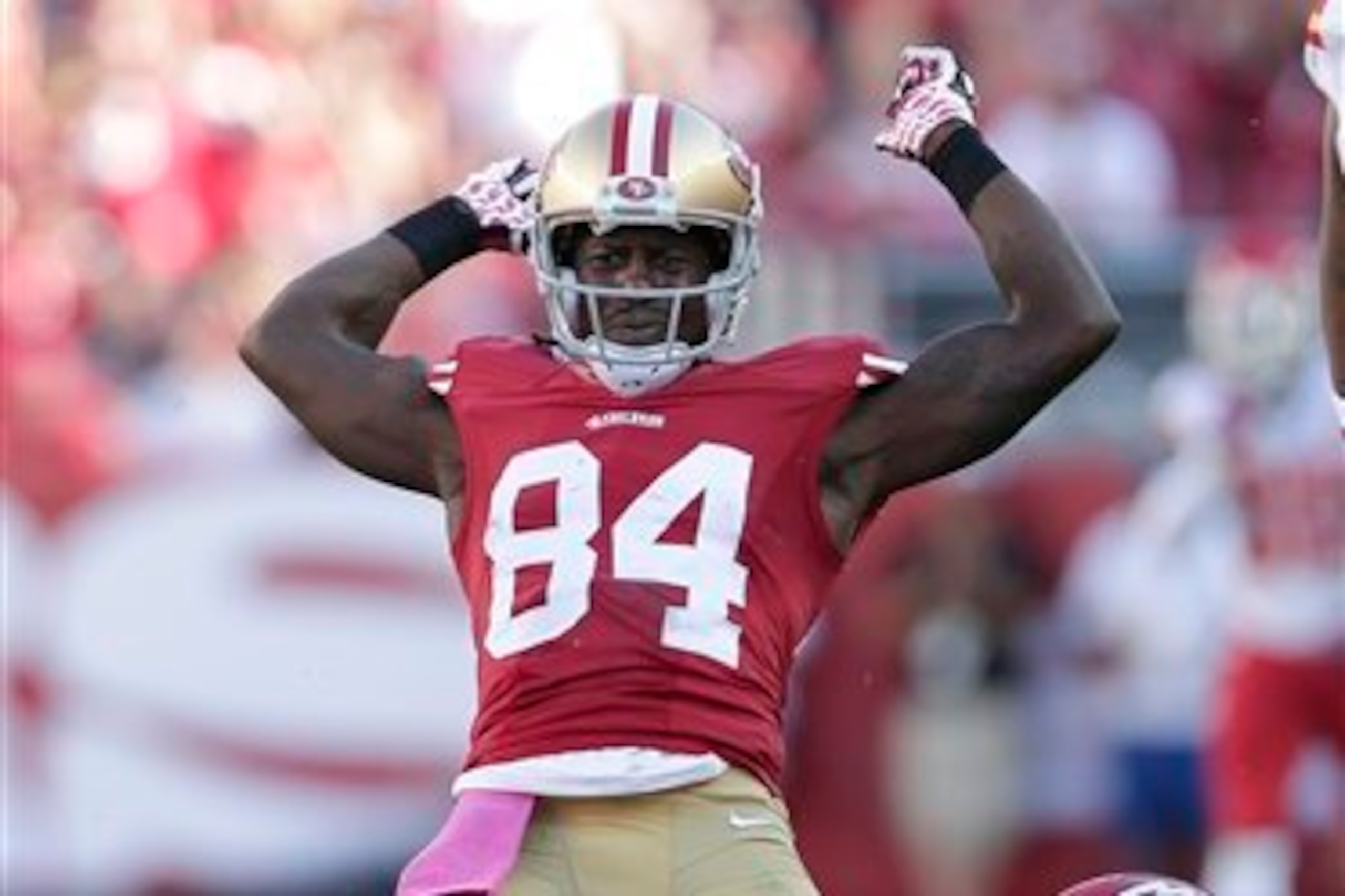 Wide receiver Brandon Lloyd was brought in to help alleviate some of San Francisco's red-zone woes.