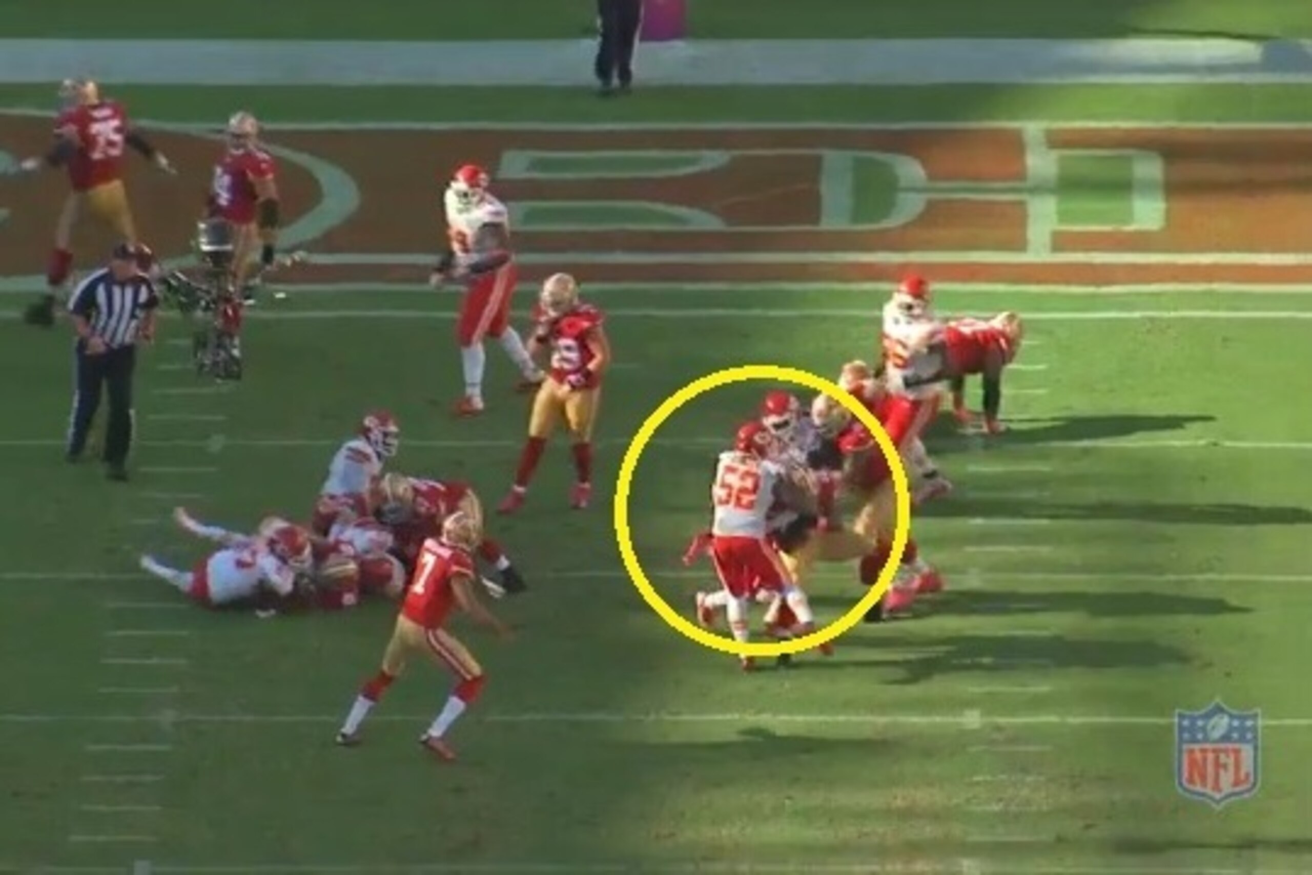 Hyde tries to escape back to the outside but without success.
