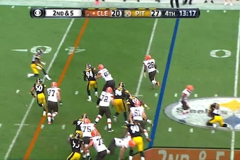 West averaged 6.3 yards per carry against the Steelers.
