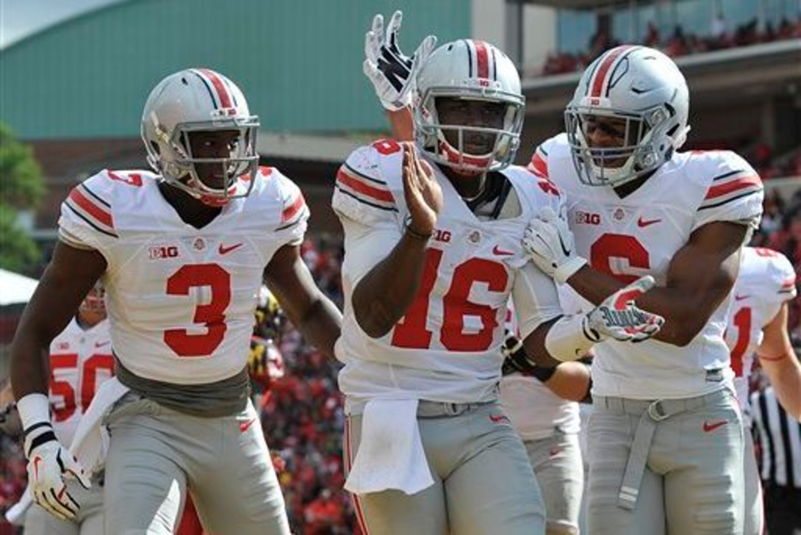 J.T. Barrett has the Buckeyes playing at a high level. J.T. Barrett has the Buckeyes playing at a high level.