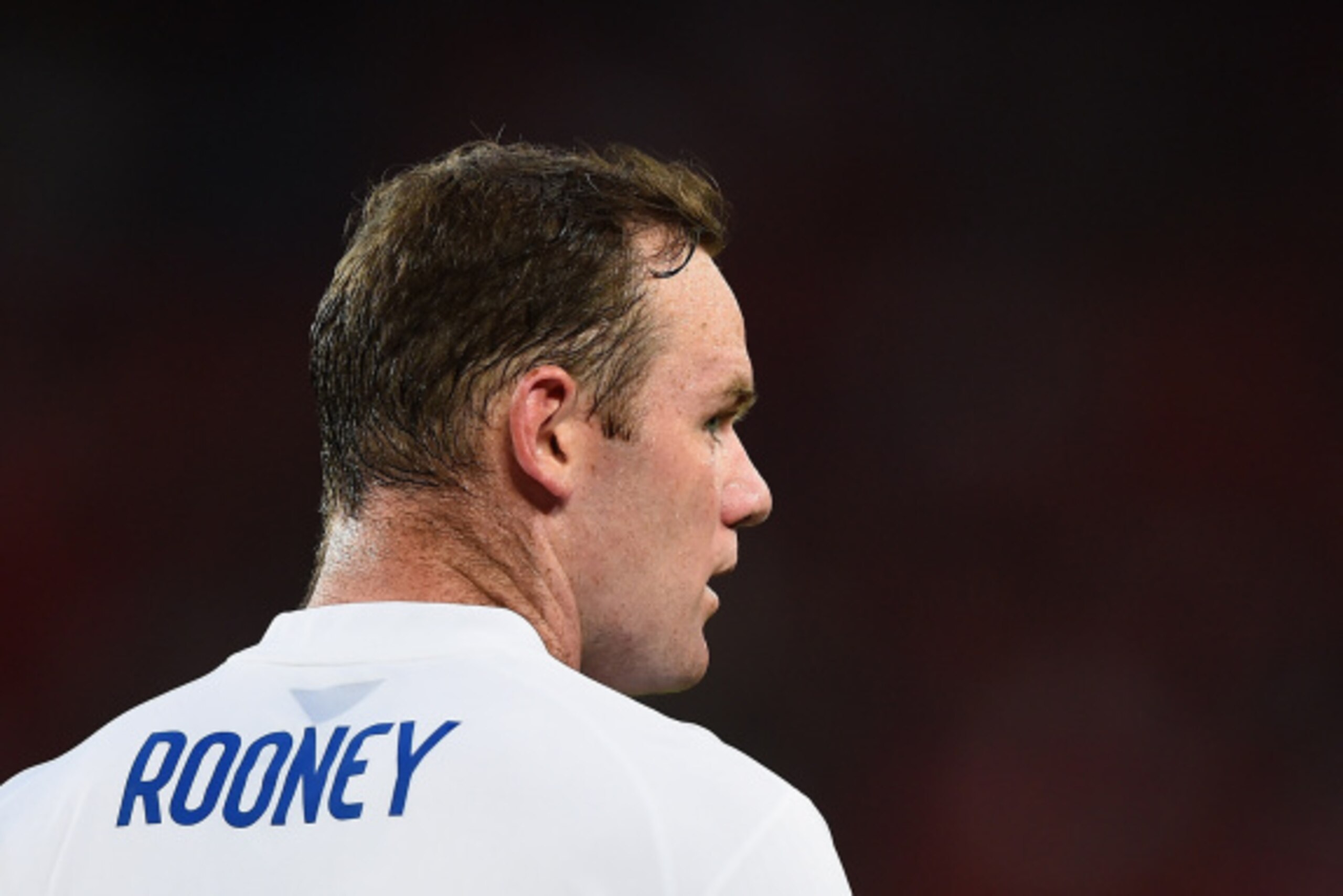 BASEL, SWITZERLAND - SEPTEMBER 08:  Wayne Rooney of England looks on during the UEFA EURO 2016 Qualifier match between Switzerland and England on September 8, 2014 in Basel, Switzerland.  (Photo by Laurence Griffiths/Getty Images)
