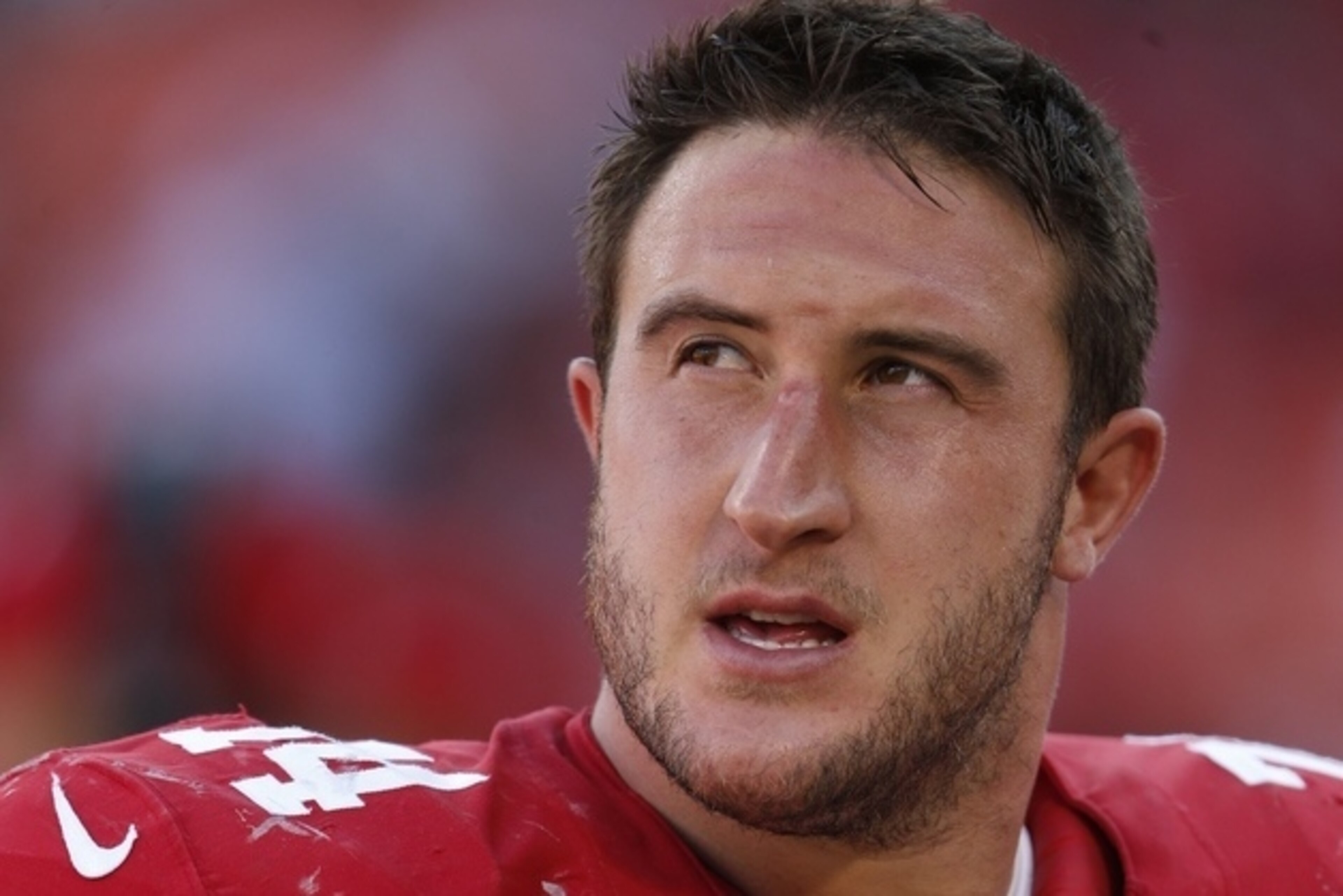 Staley's pass-blocking will have to contend with Quinn.