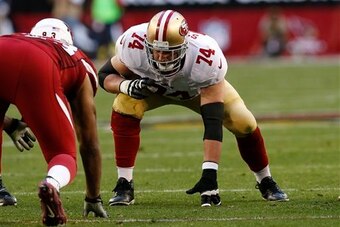 Joe Staley will need to keep Robert Quinn off of Colin Kaepernick.