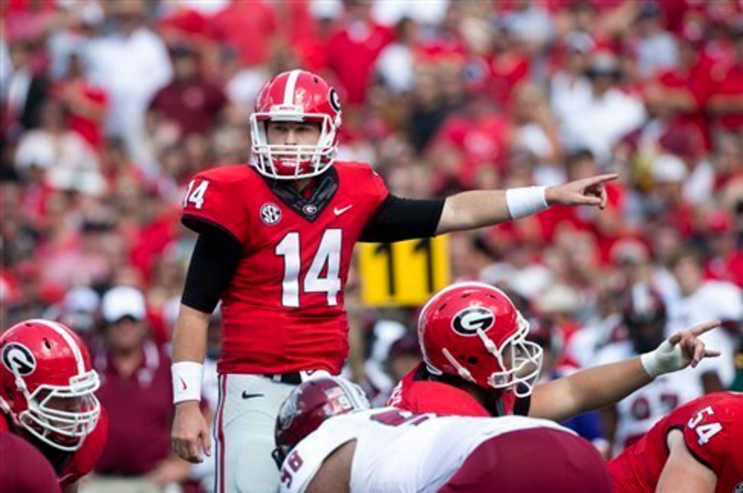 Georgia's offense now belongs to Hutson Mason. Georgia's offense now belongs to Hutson Mason.
